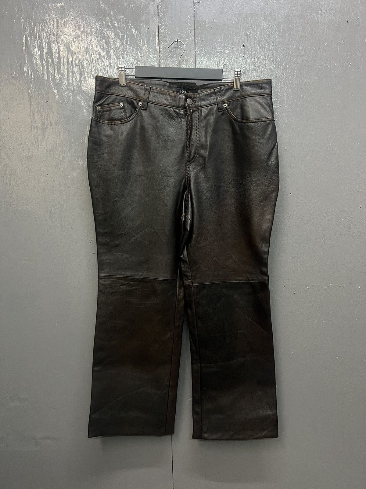 Genuine Leather Basile 28 Genuine Leather Pants Size 36 Size US 36 / EU 52 - 1 Thumbnail