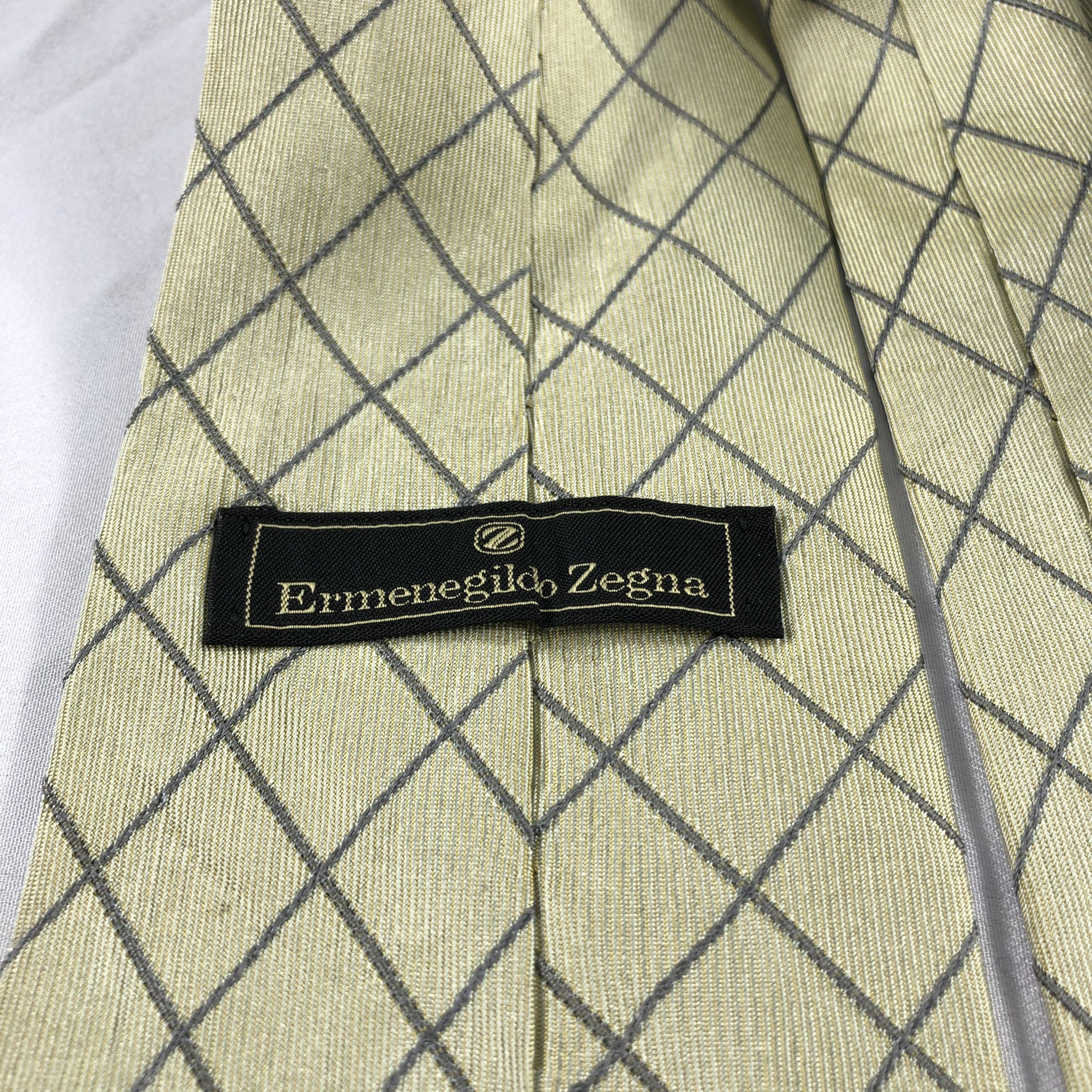 Ermenegildo Zegna Ermenegildo Zegna Silk Neck Ties T58 Size ONE SIZE - 3 Thumbnail