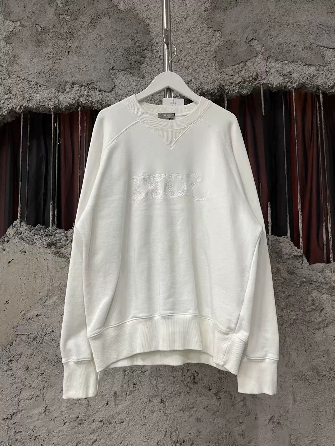Dior Dior Peter Doig Embroidered Paint Letter Sweatshirt Size US L / EU 52-54 / 3 - 1 Thumbnail