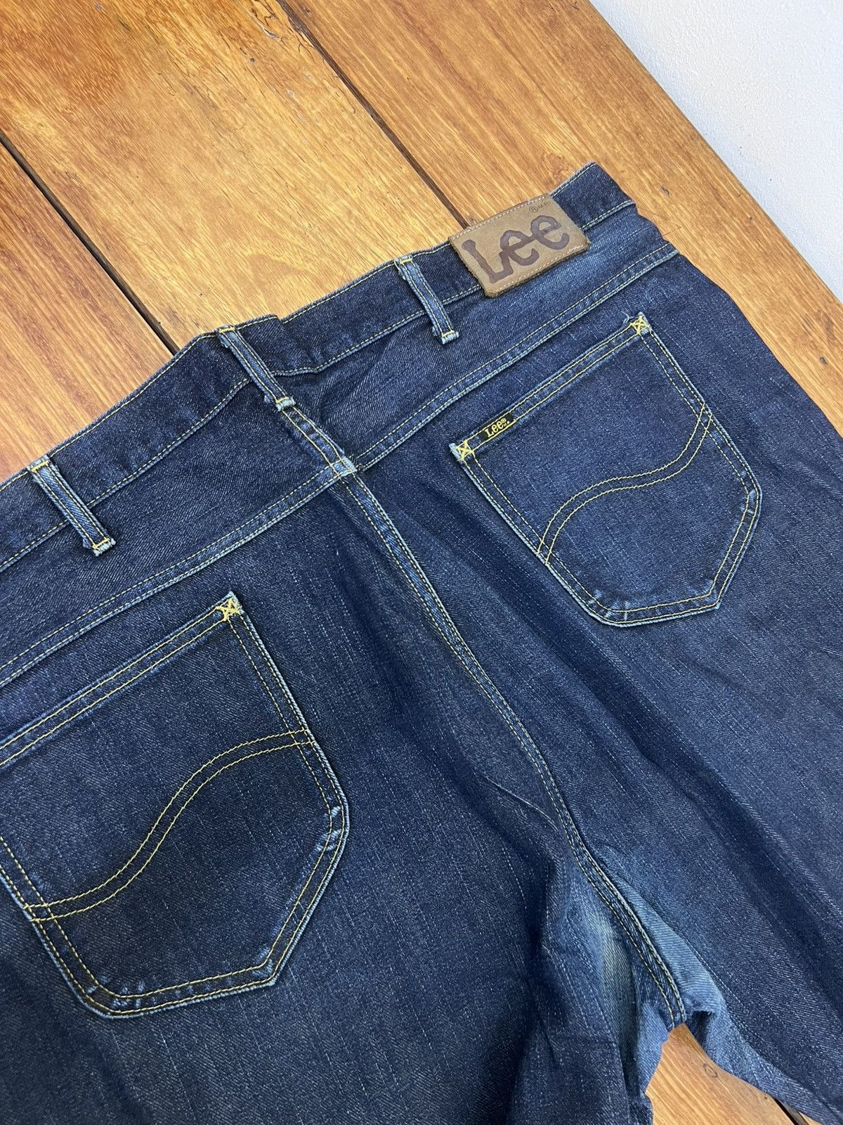 Japanese Brand Lee Oversize Denim Pant Size US 44 / EU 60 - 9 Thumbnail