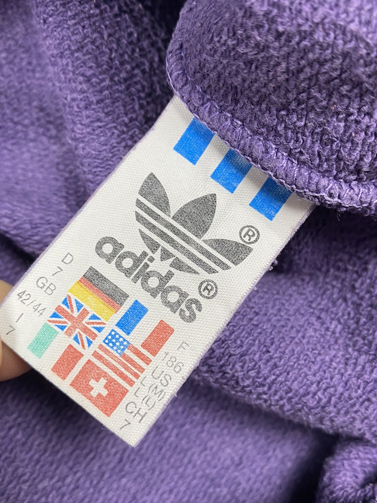 Adidas Vintage 90s Adidas Zip Up 1/2 Sweater Sweatshirt Hoodie Size US M / EU 48-50 / 2 - 13 Thumbnail