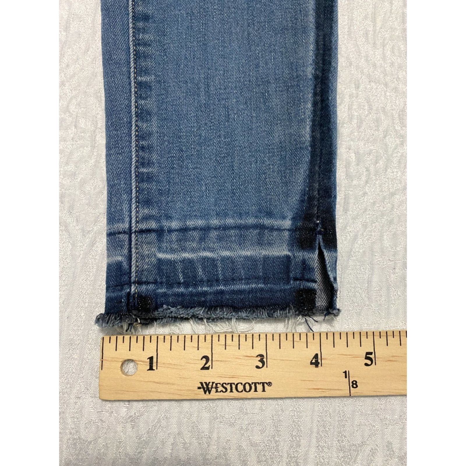 Levi's VINTAGE Levis 535 Levis 535 Super Skinny Women's Jeans Size 26 Blue Faded Stretch Size 26" / US 2 / IT 38 - 6 Thumbnail