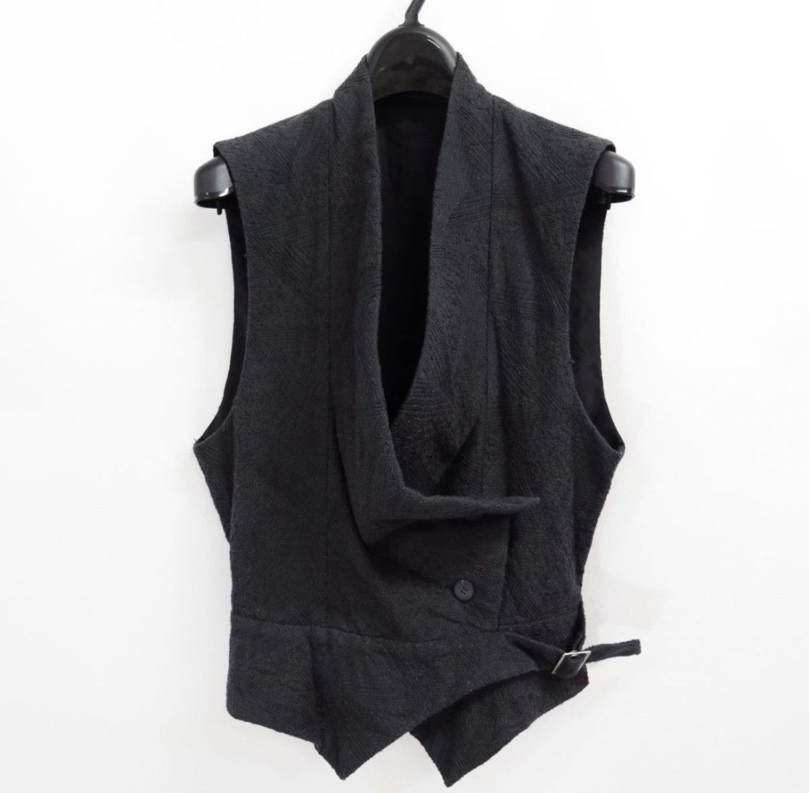 Issey Miyake ISSEY MIYAKE 1989AW Distorted Embroidered Vest Size US M / EU 48-50 / 2 - 1 Thumbnail