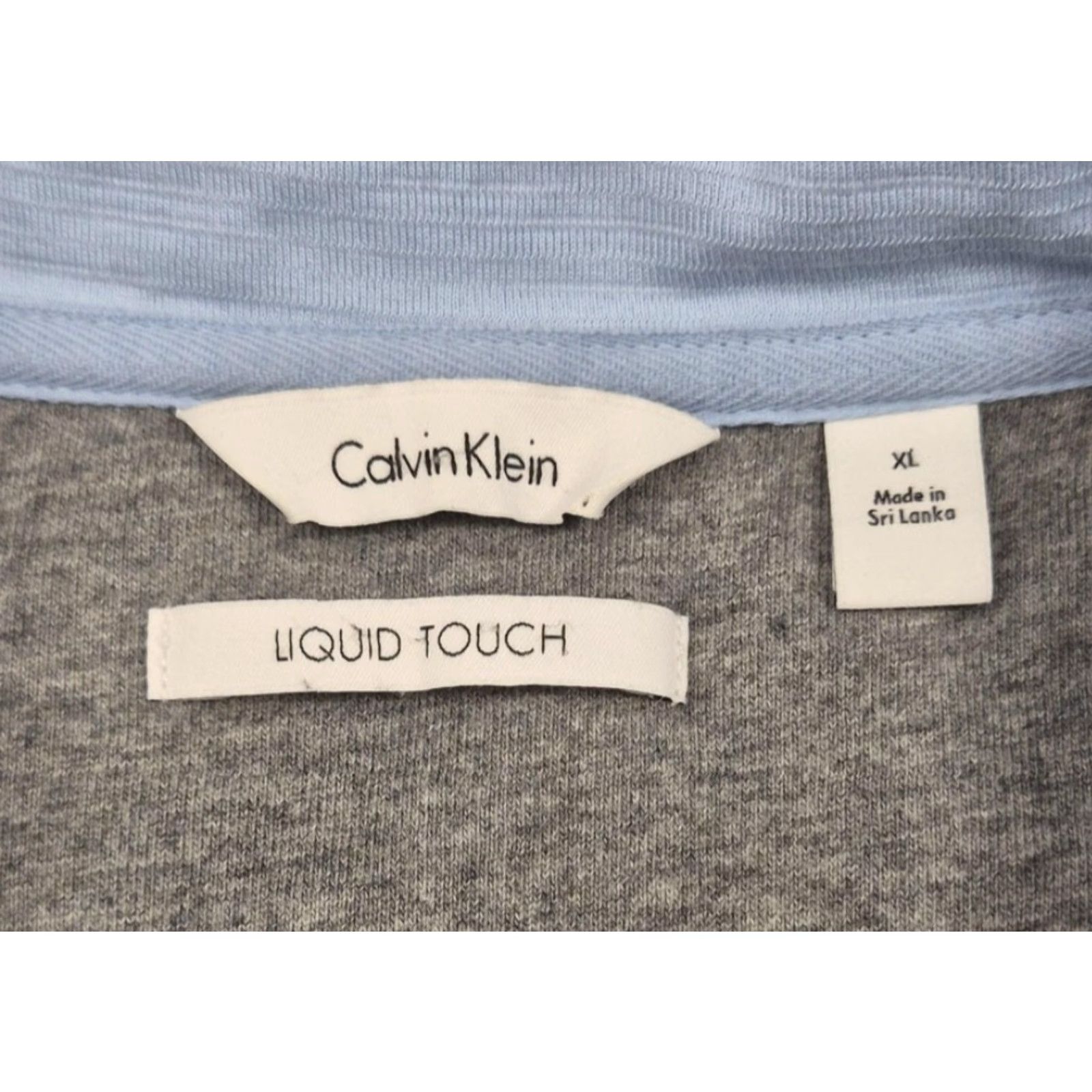 Calvin Klein Calvin Klein Liquid Touch Polo Shirt Mens XL Colorblock Cotton Knit Button Front Collared Short Sleeve Multicolor Size US XL / EU 56 / 4 - 4 Thumbnail