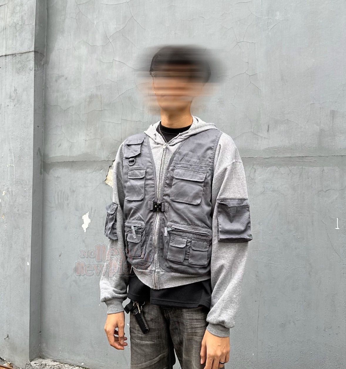 Jerzees Jerzees Zip Hoodie Vest Edition “D-Grey” 590 Reworked Hoodie Size US L / EU 52-54 / 3 - 2 Thumbnail
