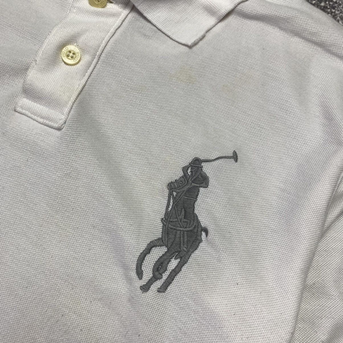 Vintage Vintage Polo Ralph Lauren Big Logo 3 y2k polo Size US XL / EU 56 / 4 - 4 Thumbnail