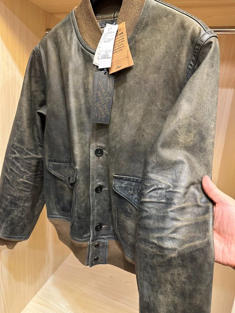 RRL Ralph Lauren RRL Ralph Lauren Full grain cowhide indigo dyed vintage A1 Size US S / EU 44-46 / 1 - 4 Thumbnail