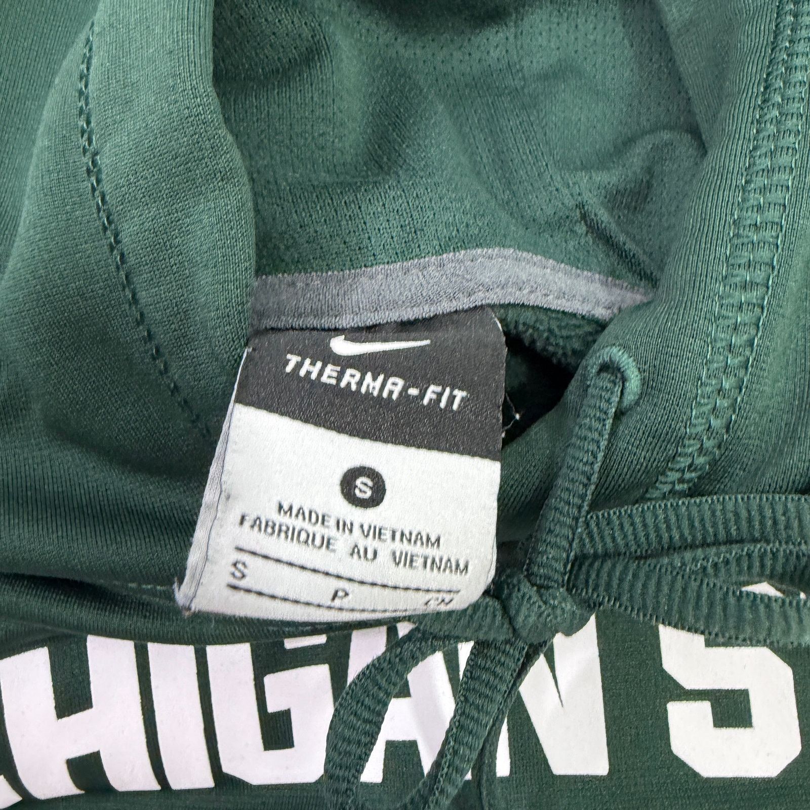 Nike Nike Michigan State Spartans Football Hoodie Small Green Size US S / EU 44-46 / 1 - 4 Thumbnail