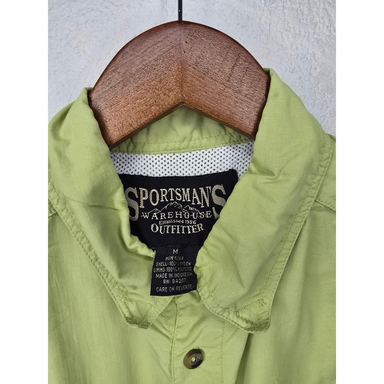 Vintage Sportsmans Outdoor Button Up Shirt Green M Short Sleeve Size US M / EU 48-50 / 2 - 8 Thumbnail