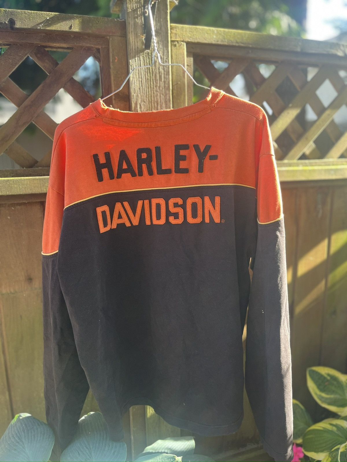 Harley Davidson Harley Davidson Long-sleeve embroidered vintage size large Size US L / EU 52-54 / 3 - 4 Thumbnail