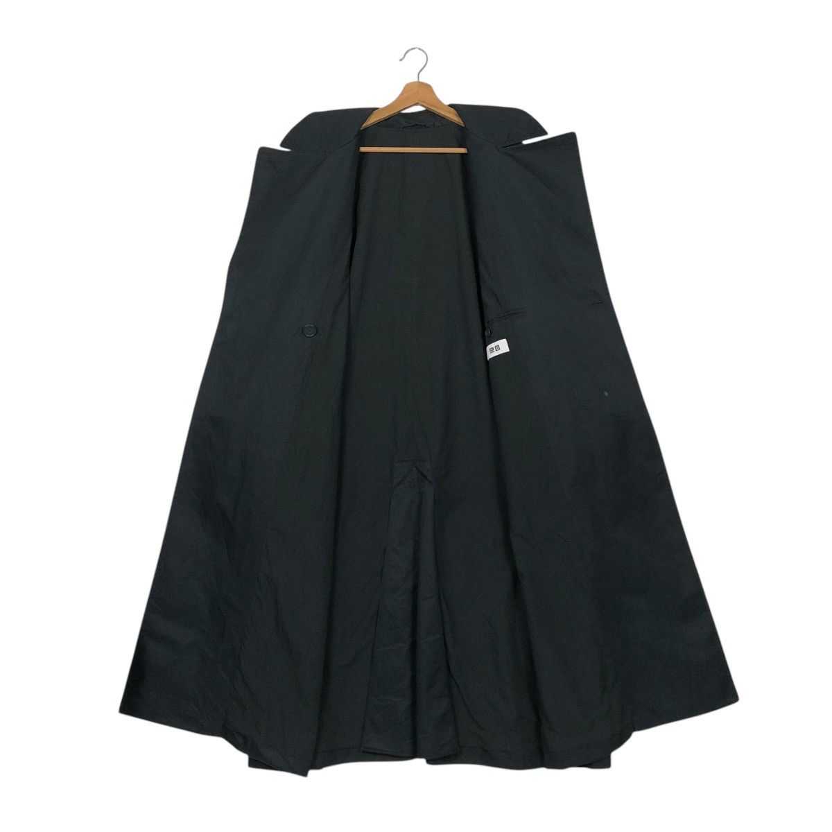 Japanese Brand 🔥RICH BLACK ICONIC LONG JACKET UNIQLO UNDERCOVER Size US XL / EU 56 / 4 - 15 Thumbnail