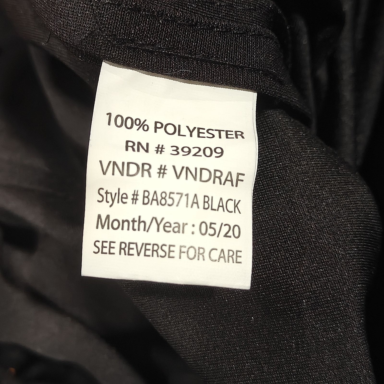 Burnside Burnside Black Modern Fit Everywhere Tech Pants Mens 33 Size US 33 - 3 Thumbnail