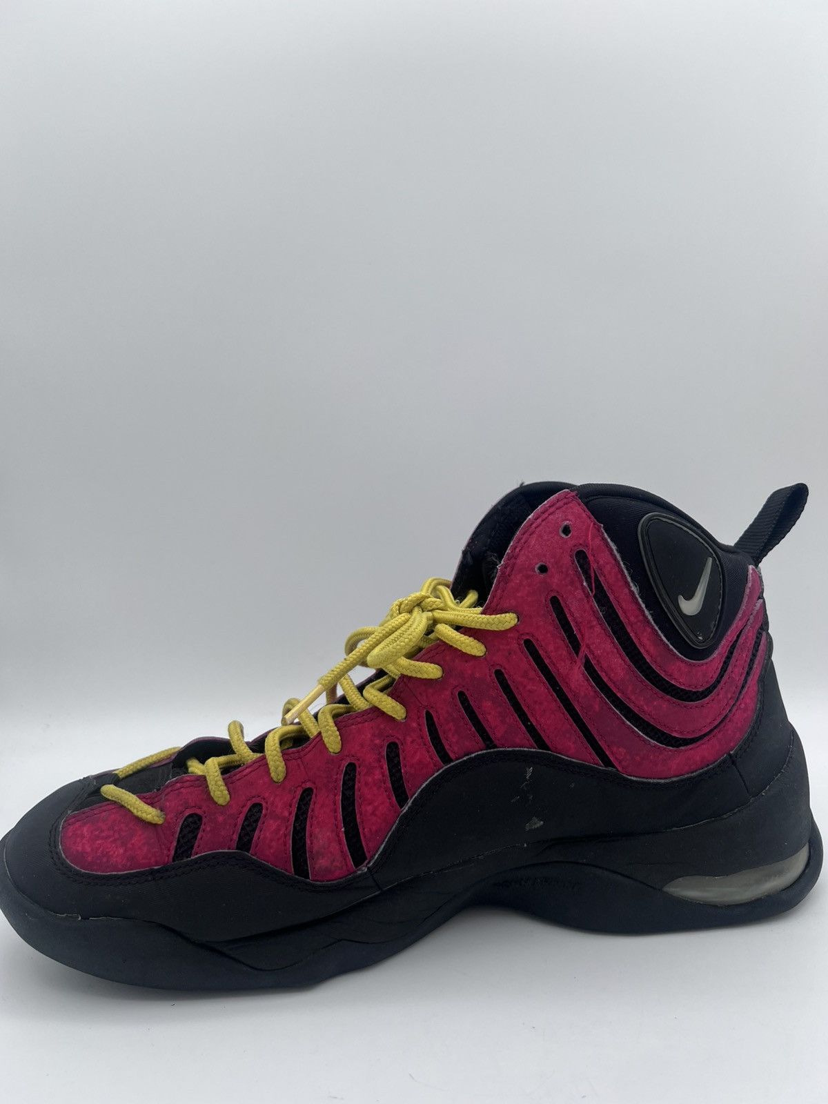 Nike Size 11 - Nike Air Bakin 2013 Black Red Size US 11 / EU 44 - 6 Thumbnail