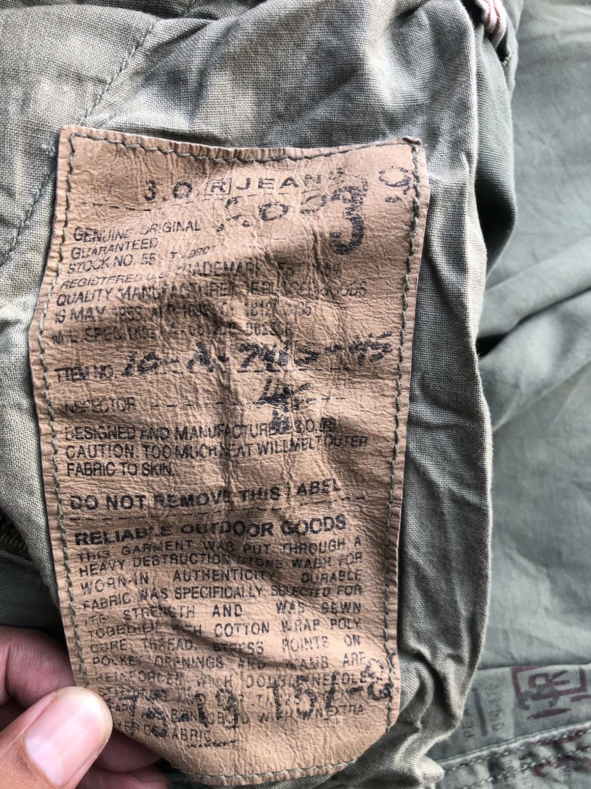 Japanese Brand Japanese 3.Q.R Army Cargo Pants Bondage Multipocket Size US 31 - 17 Thumbnail