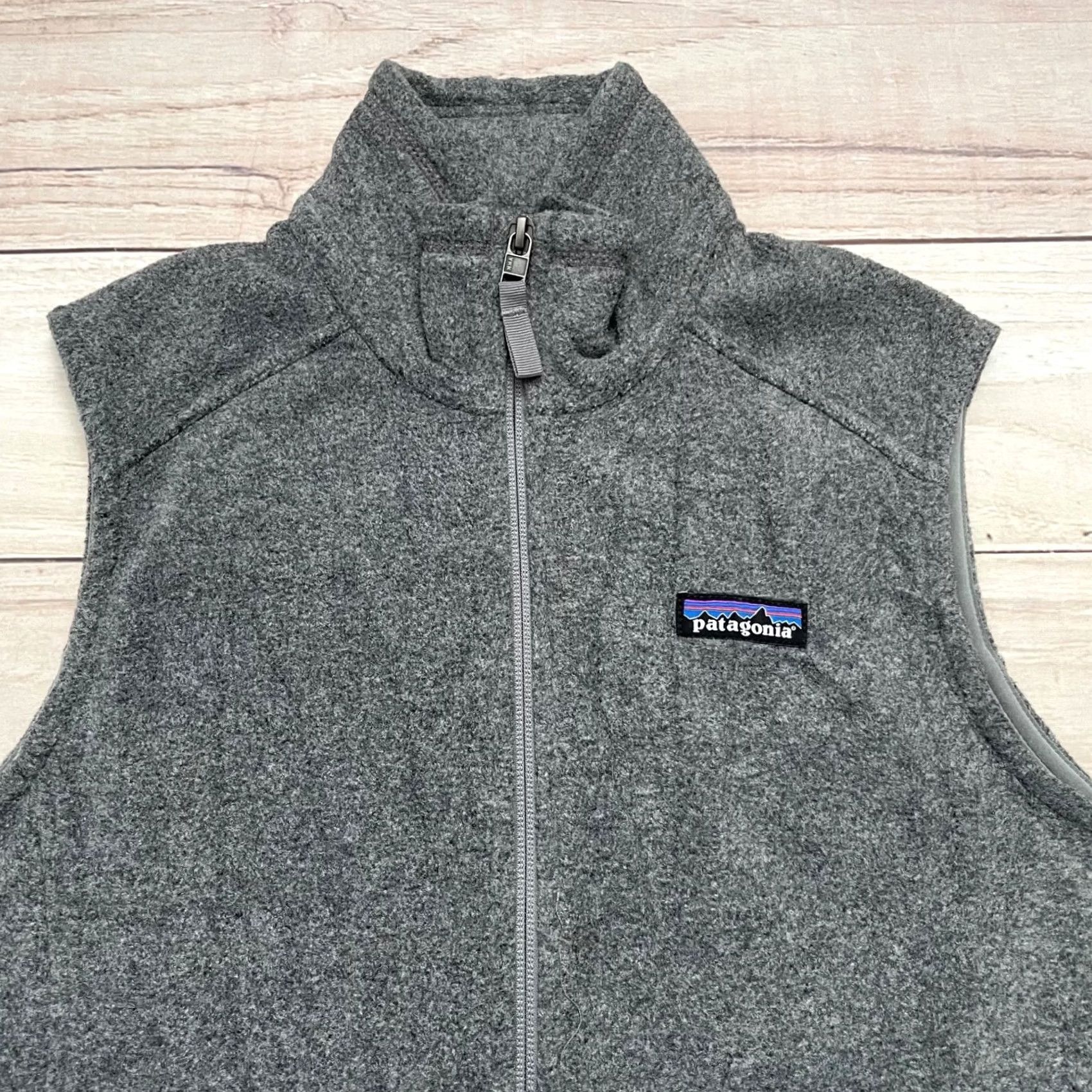 Patagonia Patagonia Synchilla Womens S Vest Full Zip Heathered Black Nickel 23015 Size S / US 4 / IT 40 - 2 Thumbnail