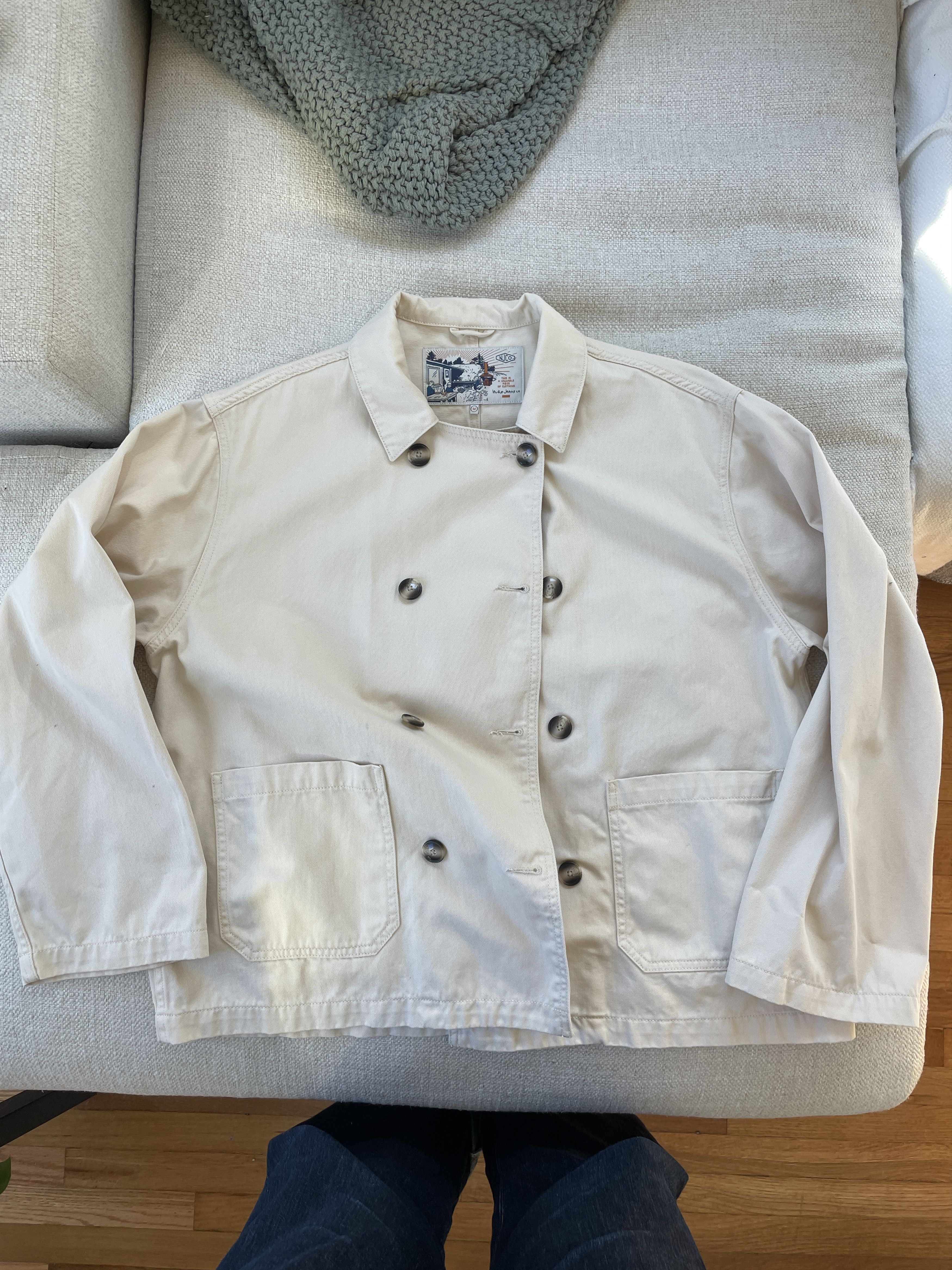 Nudie Jeans Bibbi workwear sailor jacket Size US M / EU 48-50 / 2 - 1 Thumbnail