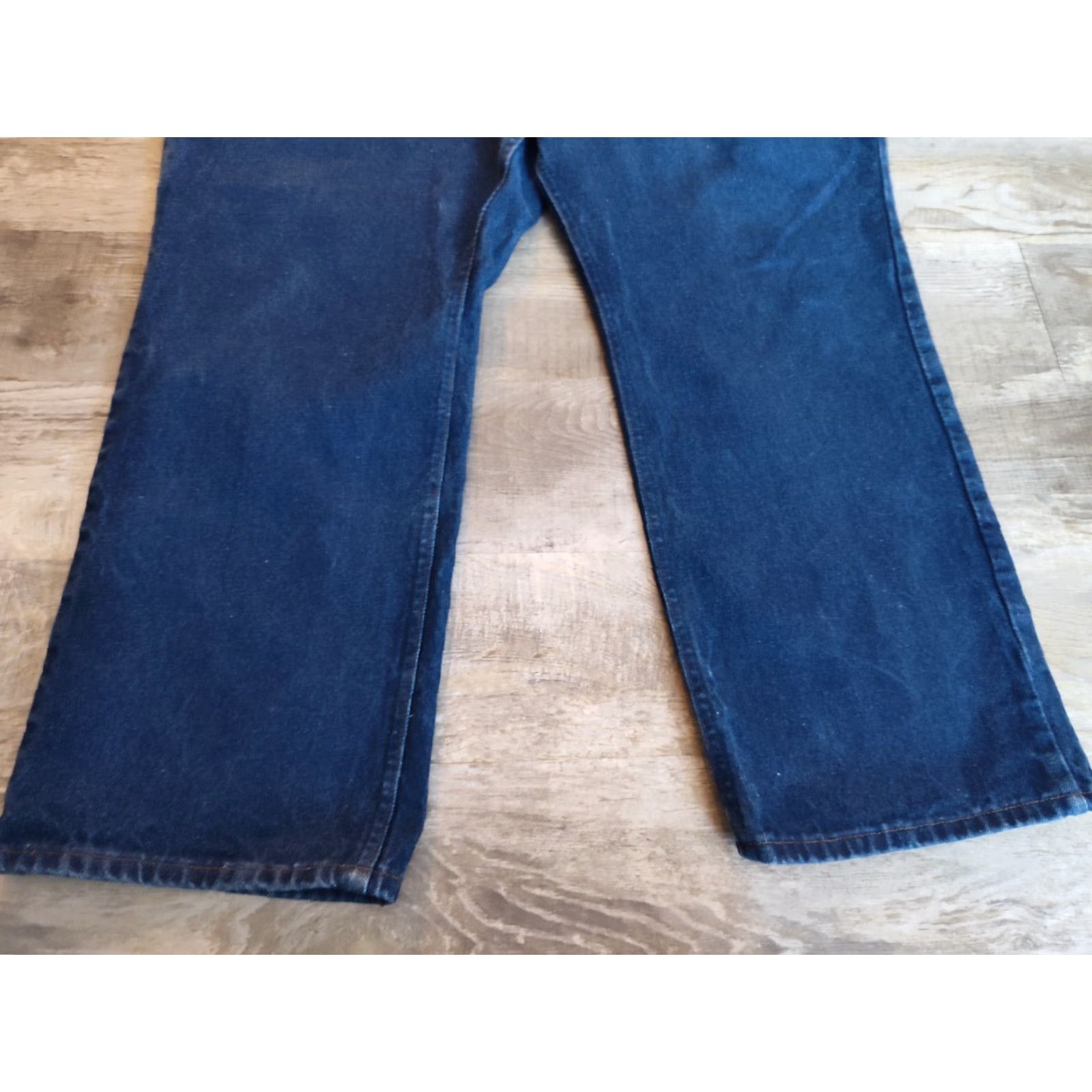 Lee VINTAGE Lee Riders Jeans Mens 54x30 Cotton Denim Union Made USA 90s Straight Fit Blue Size US 38 / EU 54 - 2 Thumbnail