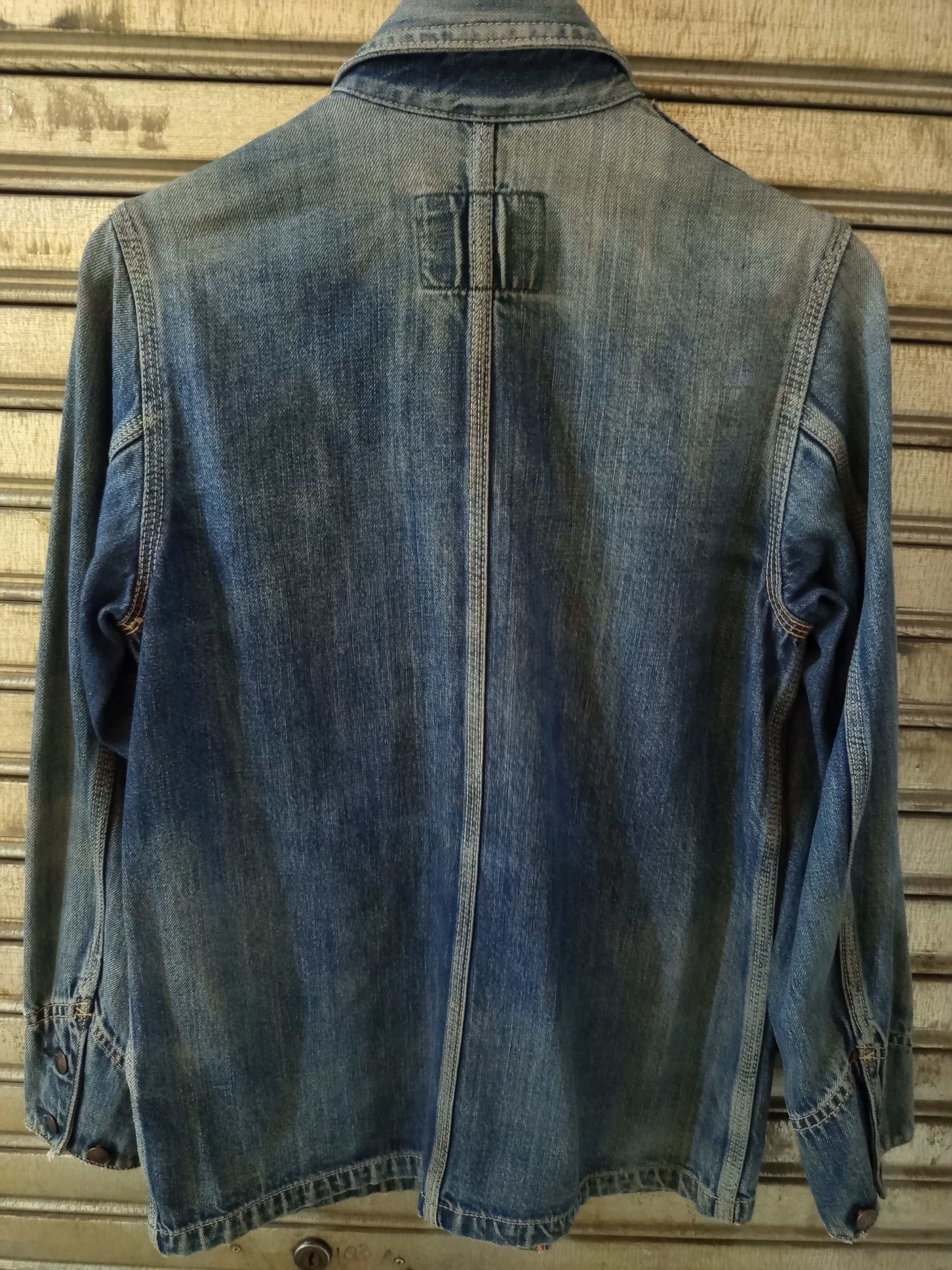 Chevignon Vintage Chevignon Selvedge Chore Jacket Size US M / EU 48-50 / 2 - 10 Thumbnail