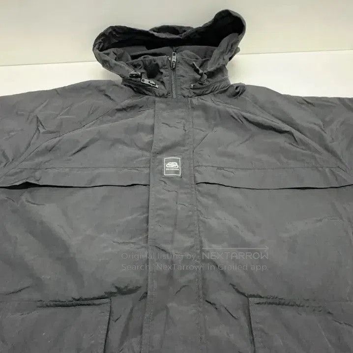 Balenciaga Balenciaga Men's Black Hooded Jacket with Pockets. Size US L / EU 52-54 / 3 - 6 Thumbnail