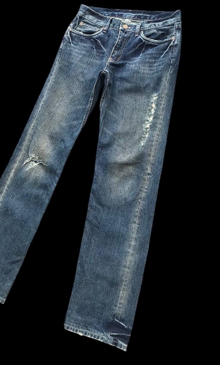 Japanese Brand × Takeo Kikuchi × Takeshy Kurosawa Takeo kikuchi Distressed denim japan tornado Size US 30 / EU 46 - 3 Thumbnail