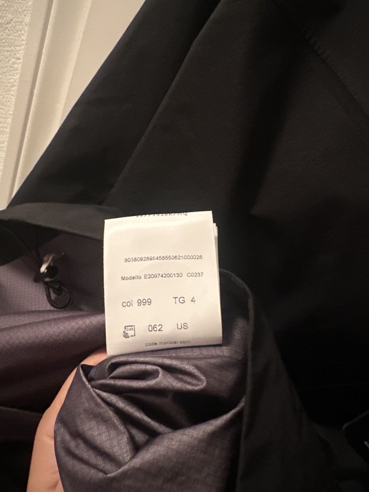 Moncler Moncler Goretex Raincoat Size US XL / EU 56 / 4 - 9 Thumbnail