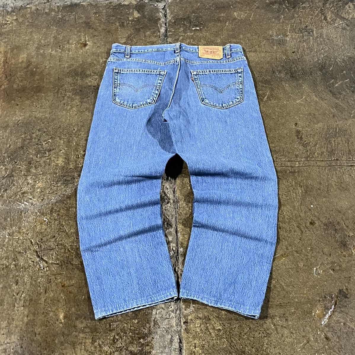 Levi's × Vintage Crazy Vintage 90s Levi's 505 Jeans Essential Skater Style Size US 36 / EU 52 - 1 Thumbnail