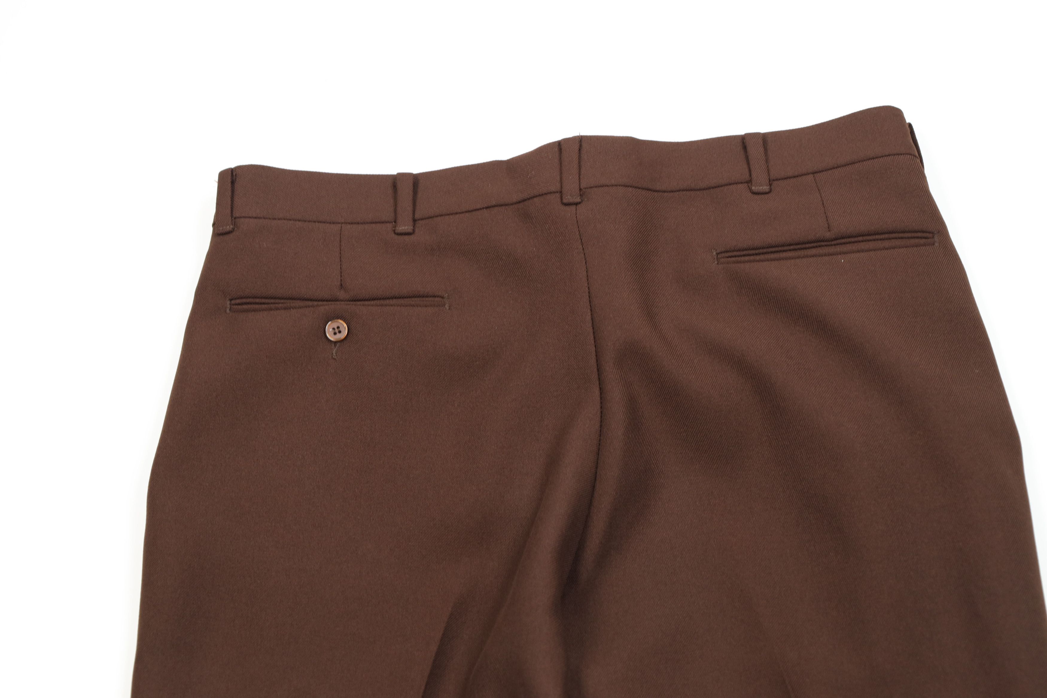 Vintage Vintage 70s Streetwear Wide Leg Chino Pants Brown USA Size US 34 / EU 50 - 9 Thumbnail