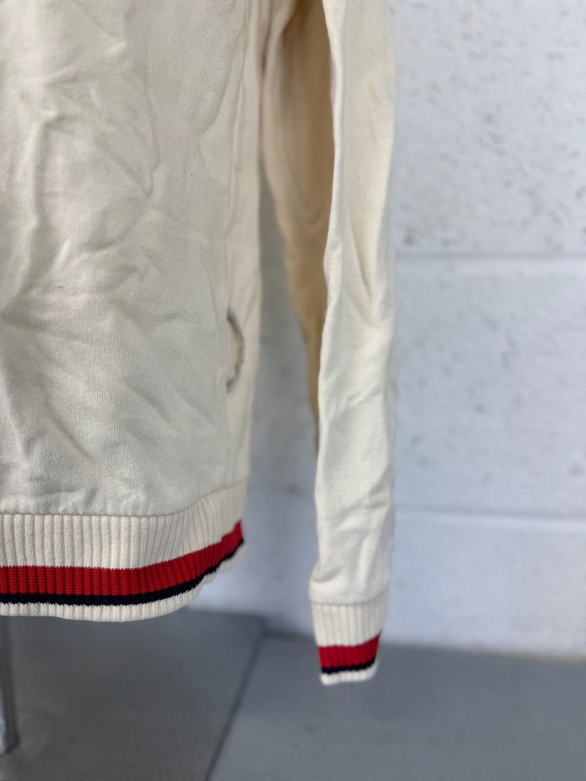 Puma Puma Men's Hoodie Cream with Red Logo Size XS Size US XS / EU 42 / 0 - 6 Thumbnail