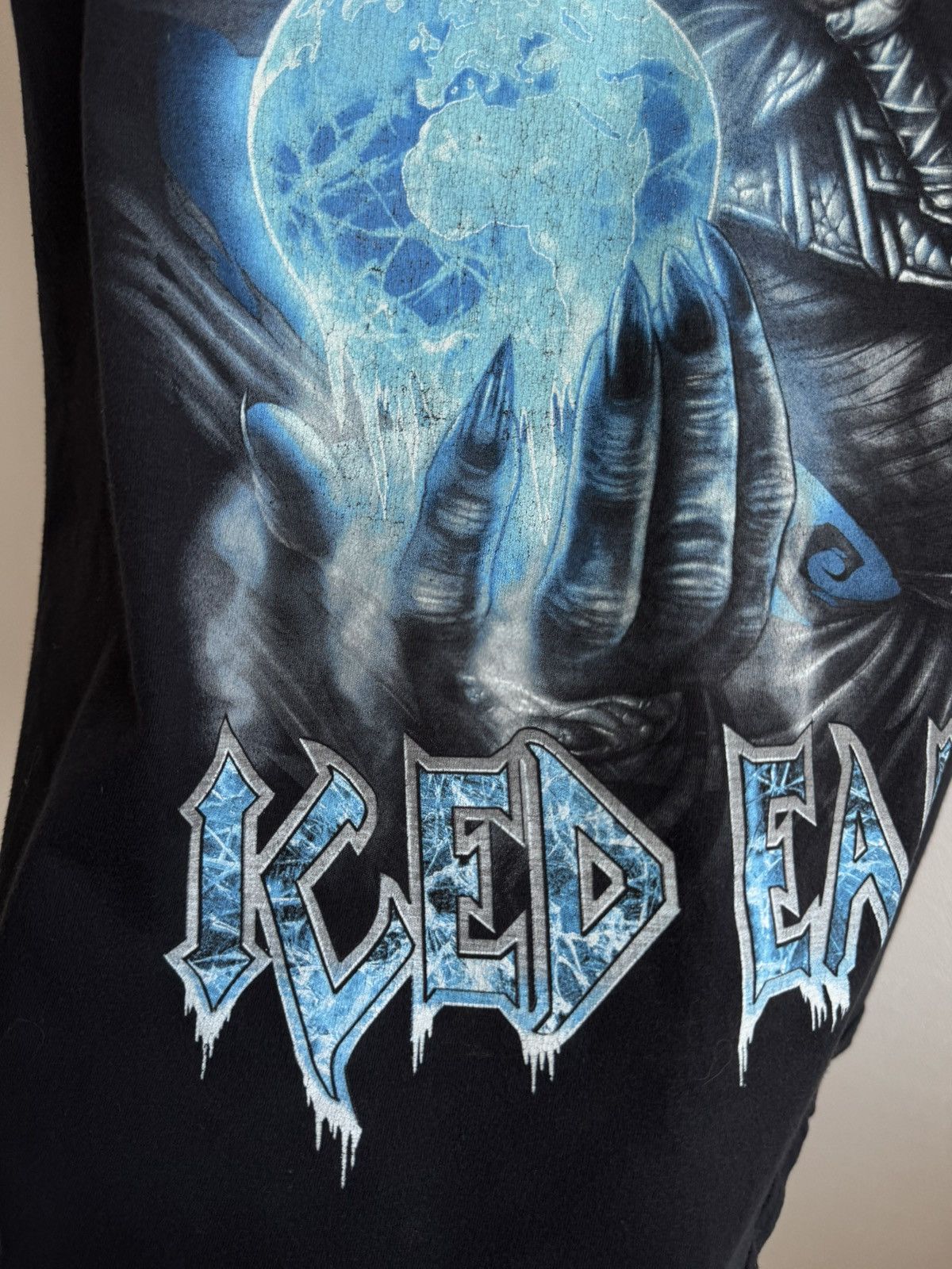Gildan Iced Earth T Shirt Tee 30th Aniversary Heavy Metal Rock Band Size US L / EU 52-54 / 3 - 6 Thumbnail