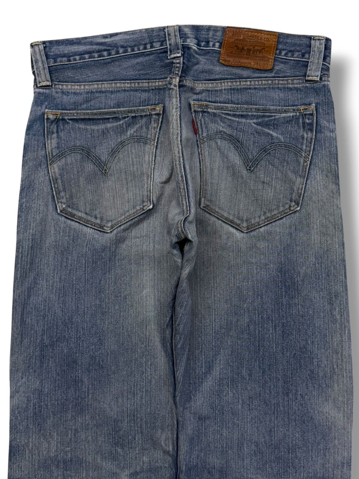 Levi's Vintage Levi’s 703 Distressed Denim Jeans | Vintage Fade W36 Size US 36 / EU 52 - 5 Thumbnail