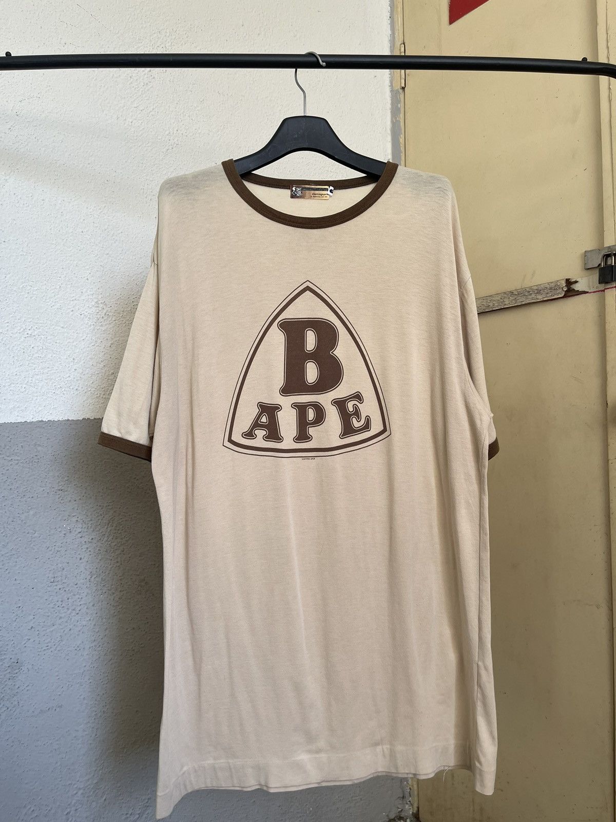 Bape Bape College Style Print Chest Ringer T Shirt Tall Size US L / EU 52-54 / 3 - 1 Thumbnail