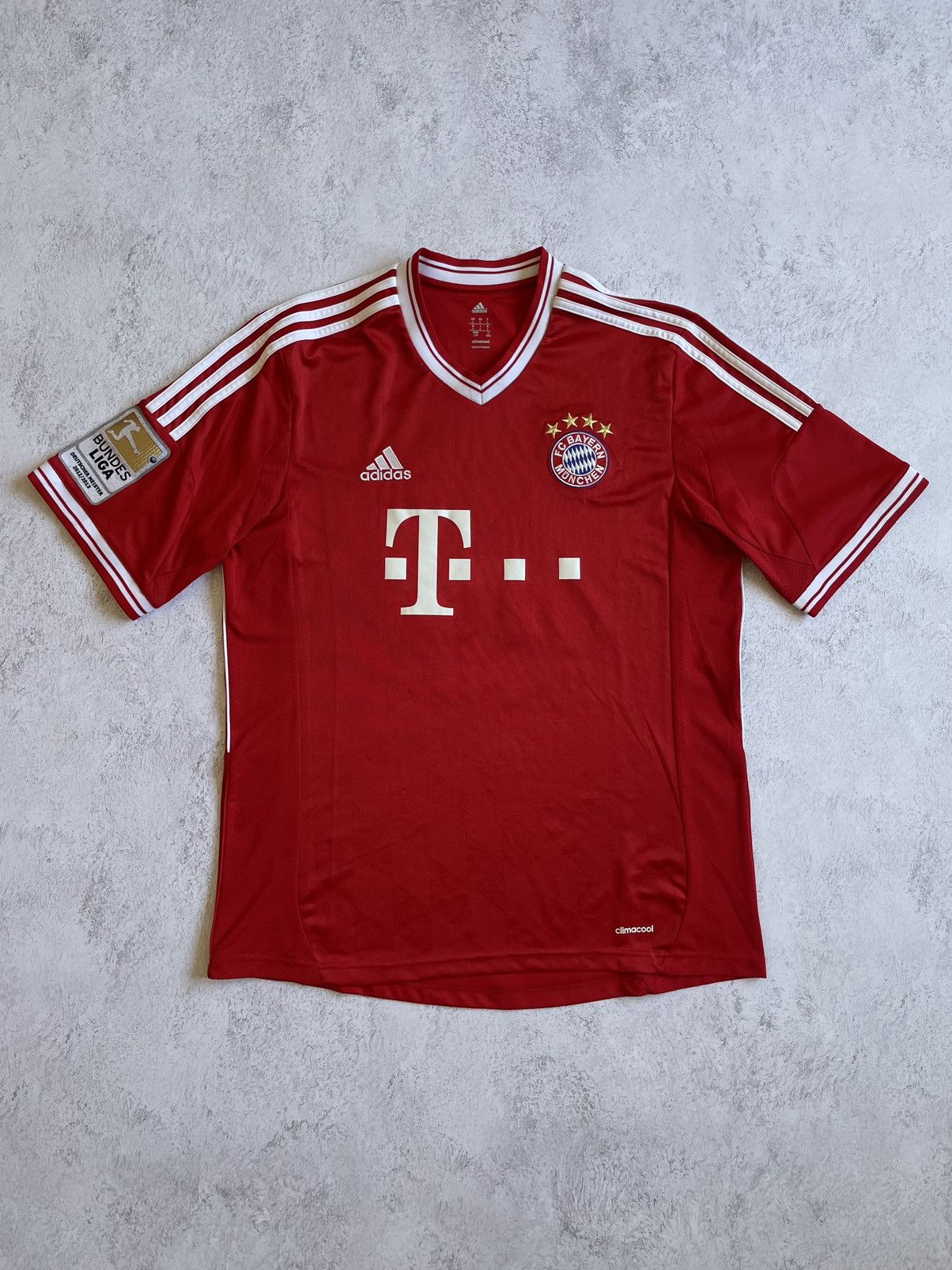 Adidas Adidas Bayern Munich 2013/2014 Home Soccer Jersey #25 Müller Size US L / EU 52-54 / 3 - 1 Thumbnail