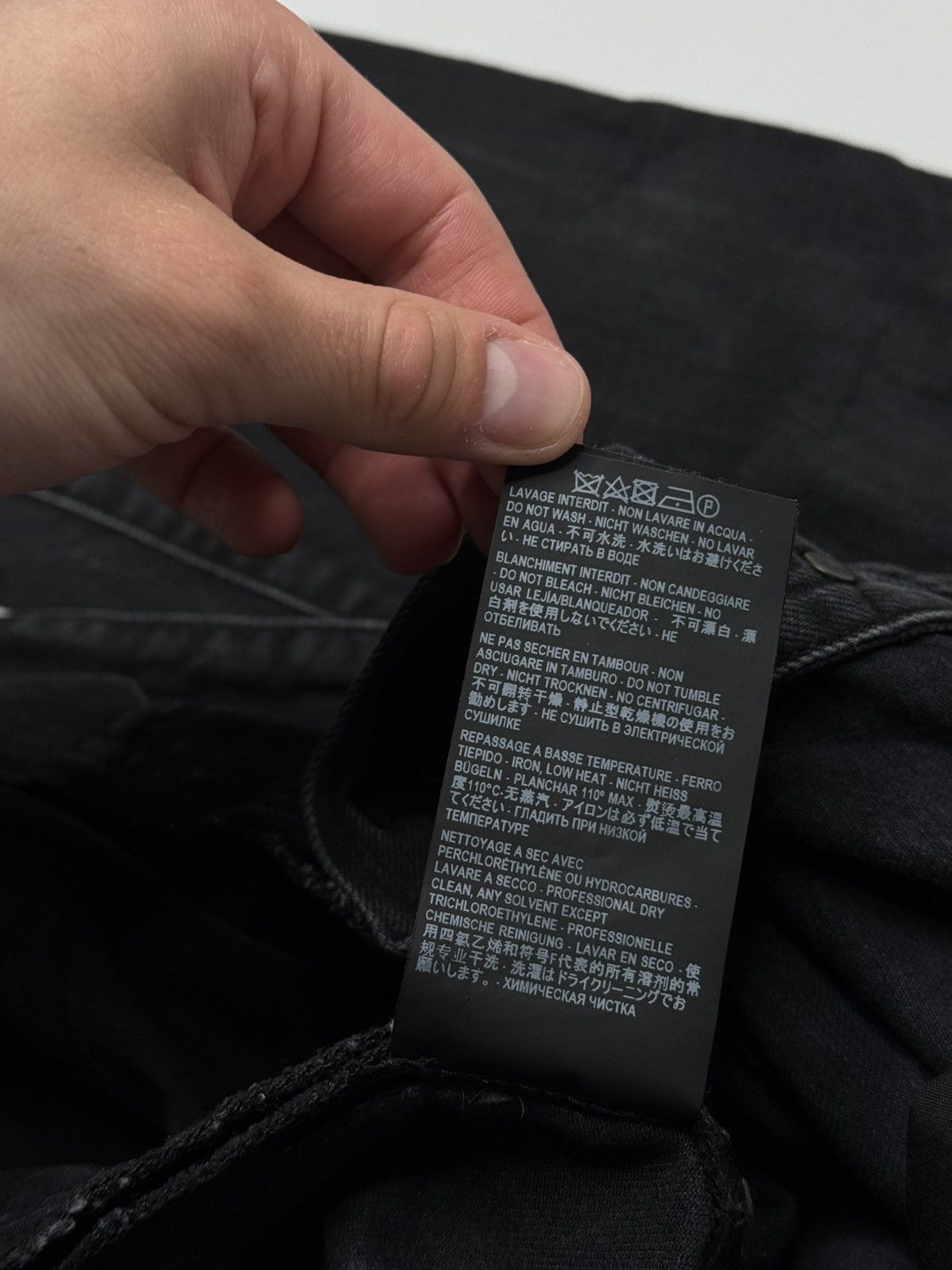 Saint Laurent Paris Saint Laurent Paris SLP D20 jeans m/st - mw rare hedi luxury Size US 32 / EU 48 - 9 Thumbnail