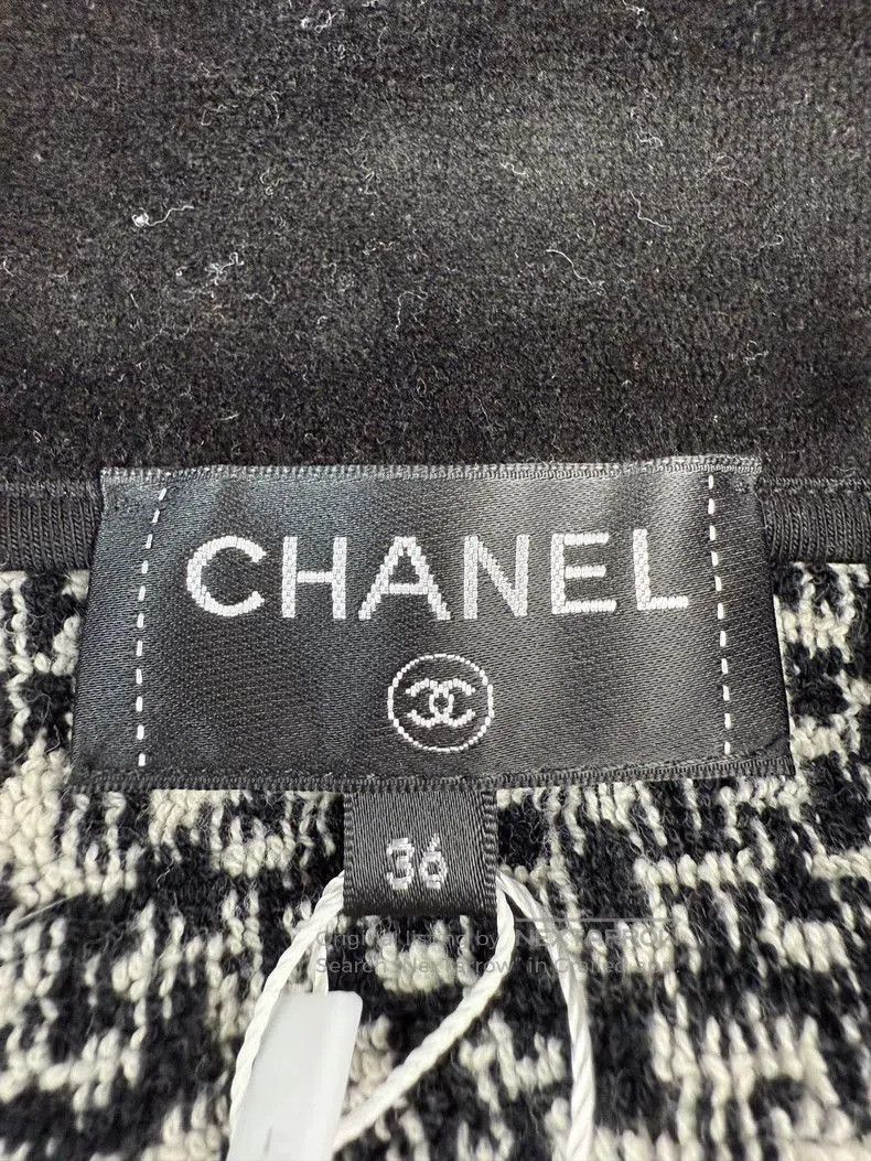 Chanel Chanel Terry Cloth Mini Skirt. Size US 36 / EU 52 - 3 Thumbnail