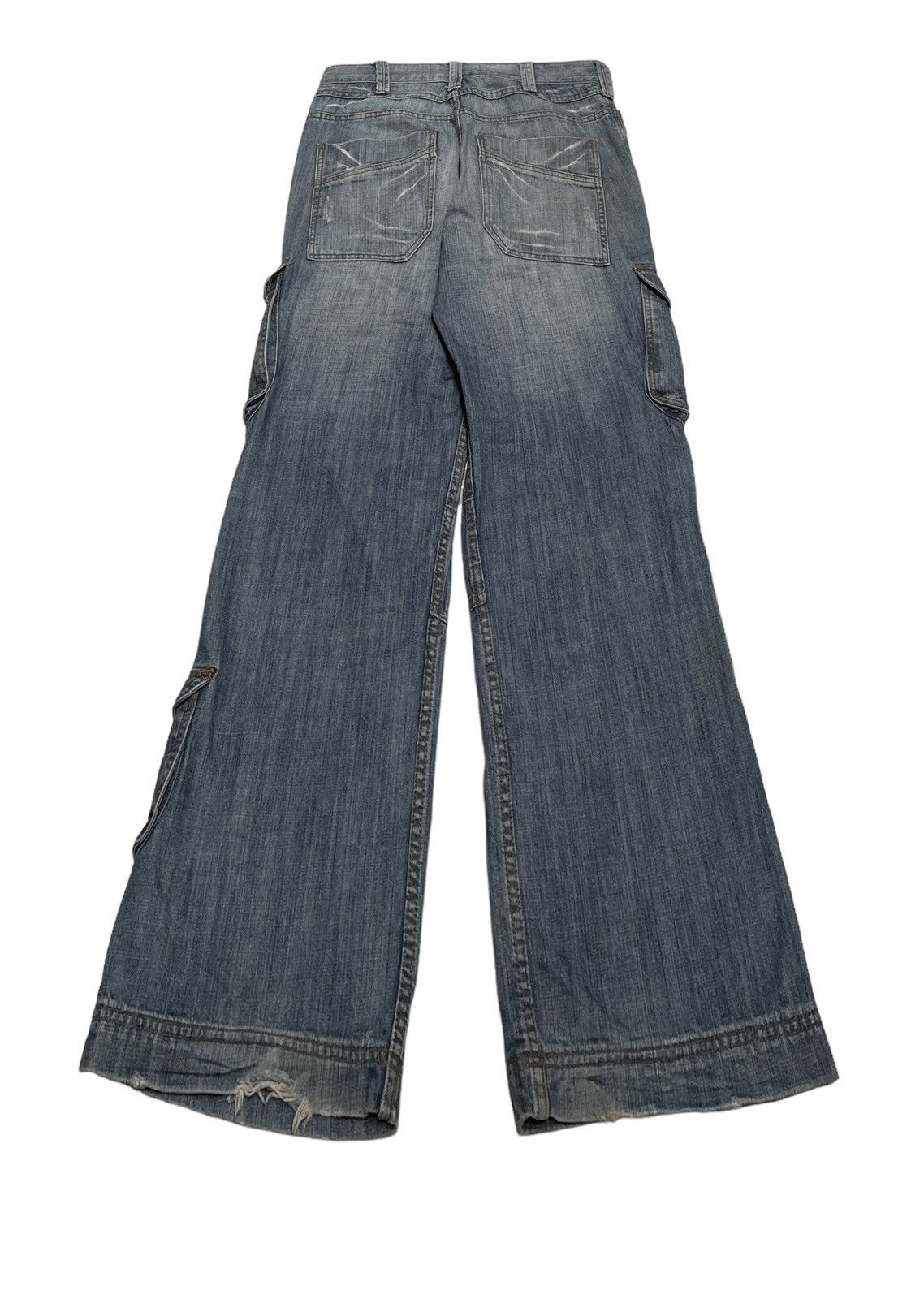 If Six Was Nine × Japanese Brand Rare Design Vintage Brand Chancer Tactical Baggy Jeans 2000s Size US 32 / EU 48 - 2 Thumbnail