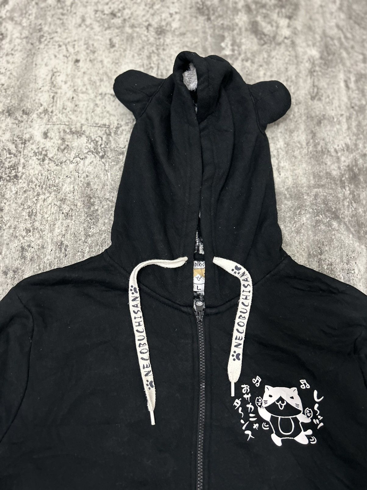 Hysteric Glamour × If Six Was Nine × Japanese Brand Necobuchi-san Animated Comfy zip up hoodie Embroidery Size US L / EU 52-54 / 3 - 5 Thumbnail