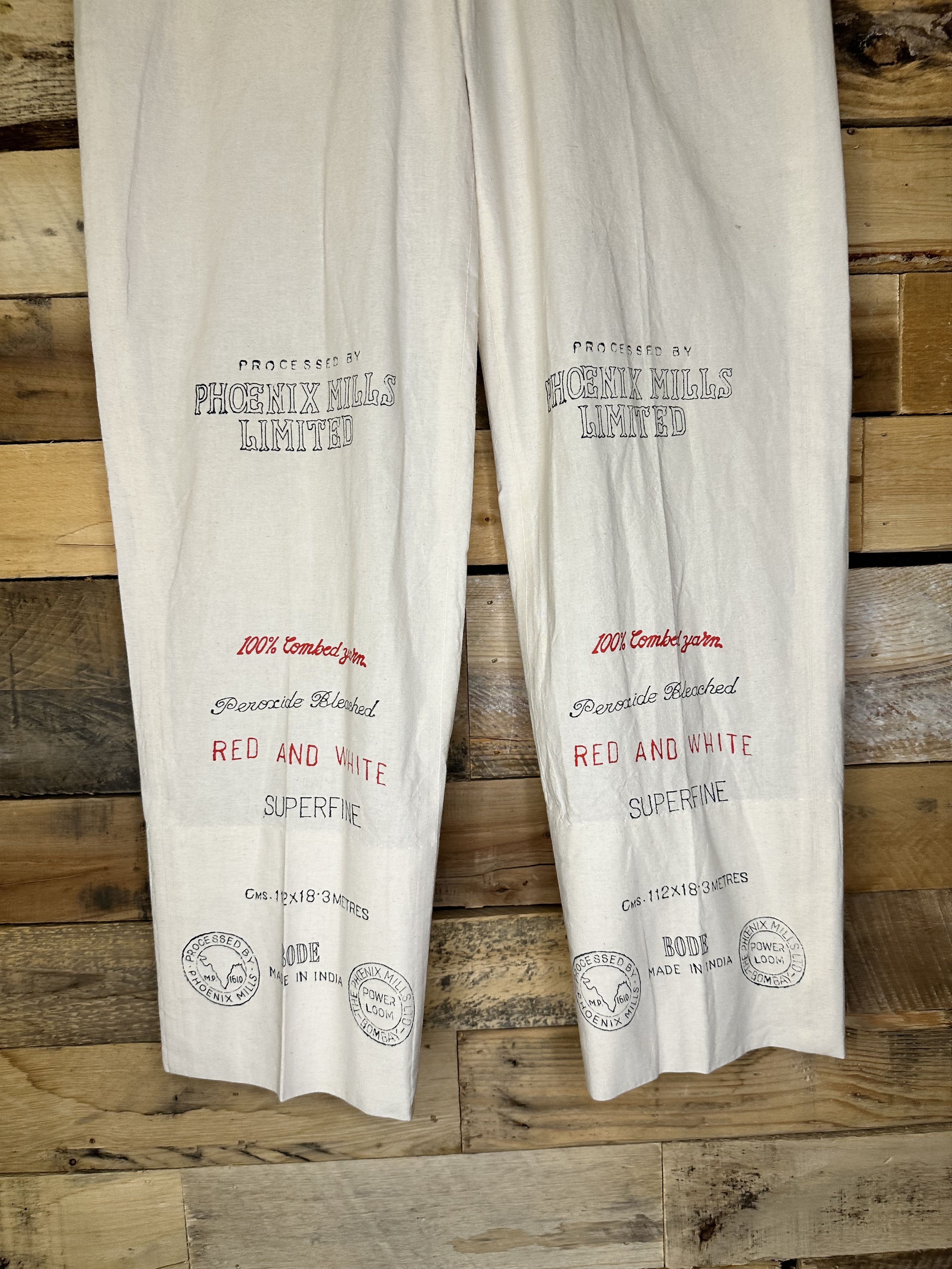 Bode Bode Phoenix Mills Trousers Size US 30 / EU 46 - 2 Thumbnail