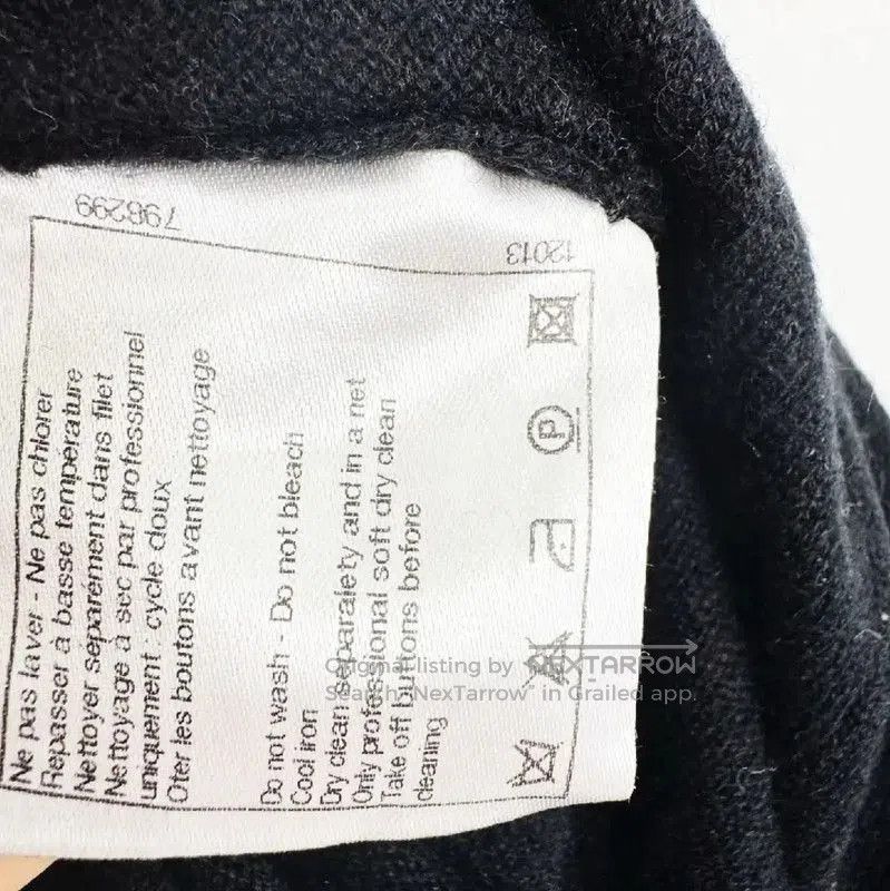 Chanel Chanel Black Cashmere Long Sleeve Dress . Size M / US 6-8 / IT 42-44 - 5 Thumbnail