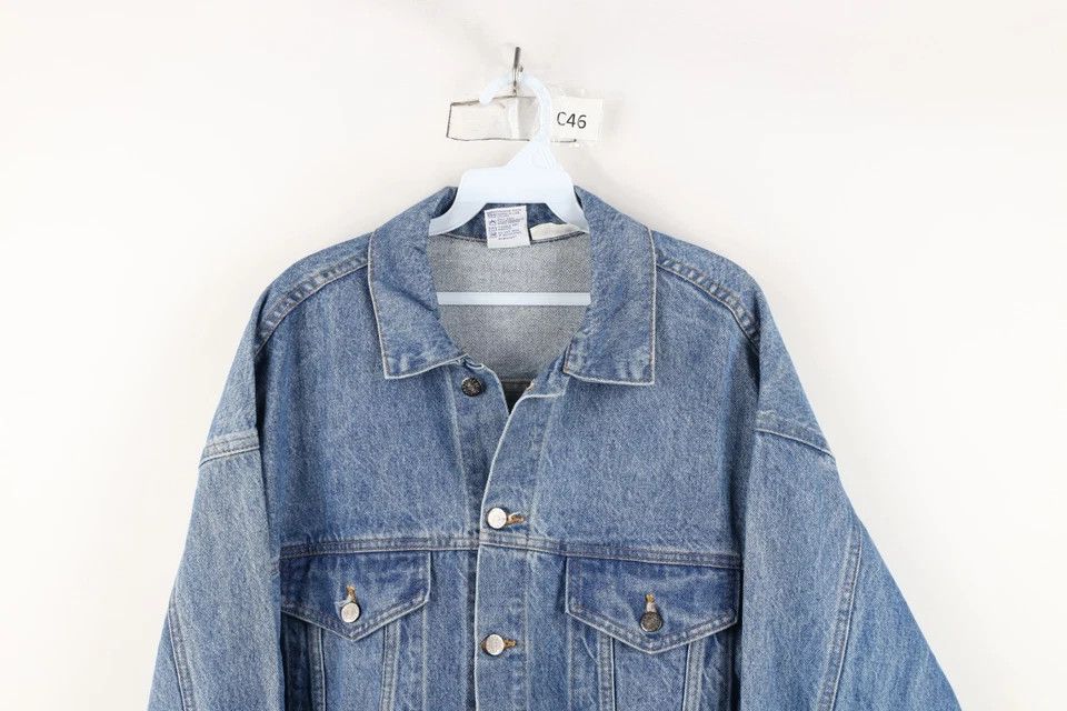Vintage Vintage 90s Streetwear Crane Denim Trucker Jacket USA Size US M / EU 48-50 / 2 - 3 Thumbnail