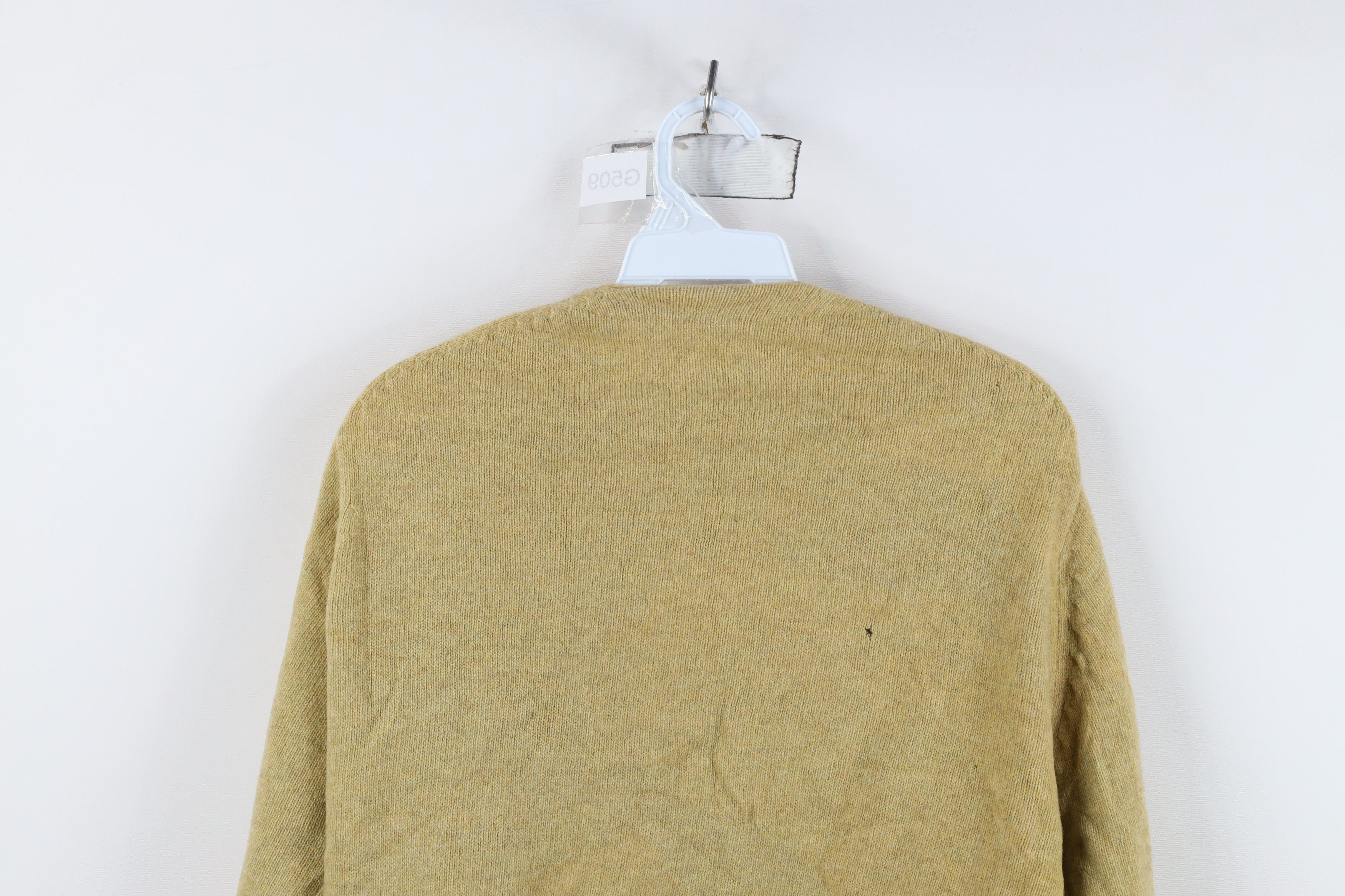 Vintage Vintage 50s Streetwear Blank Wool Knit Cardigan Sweater USA Size US M / EU 48-50 / 2 - 15 Thumbnail