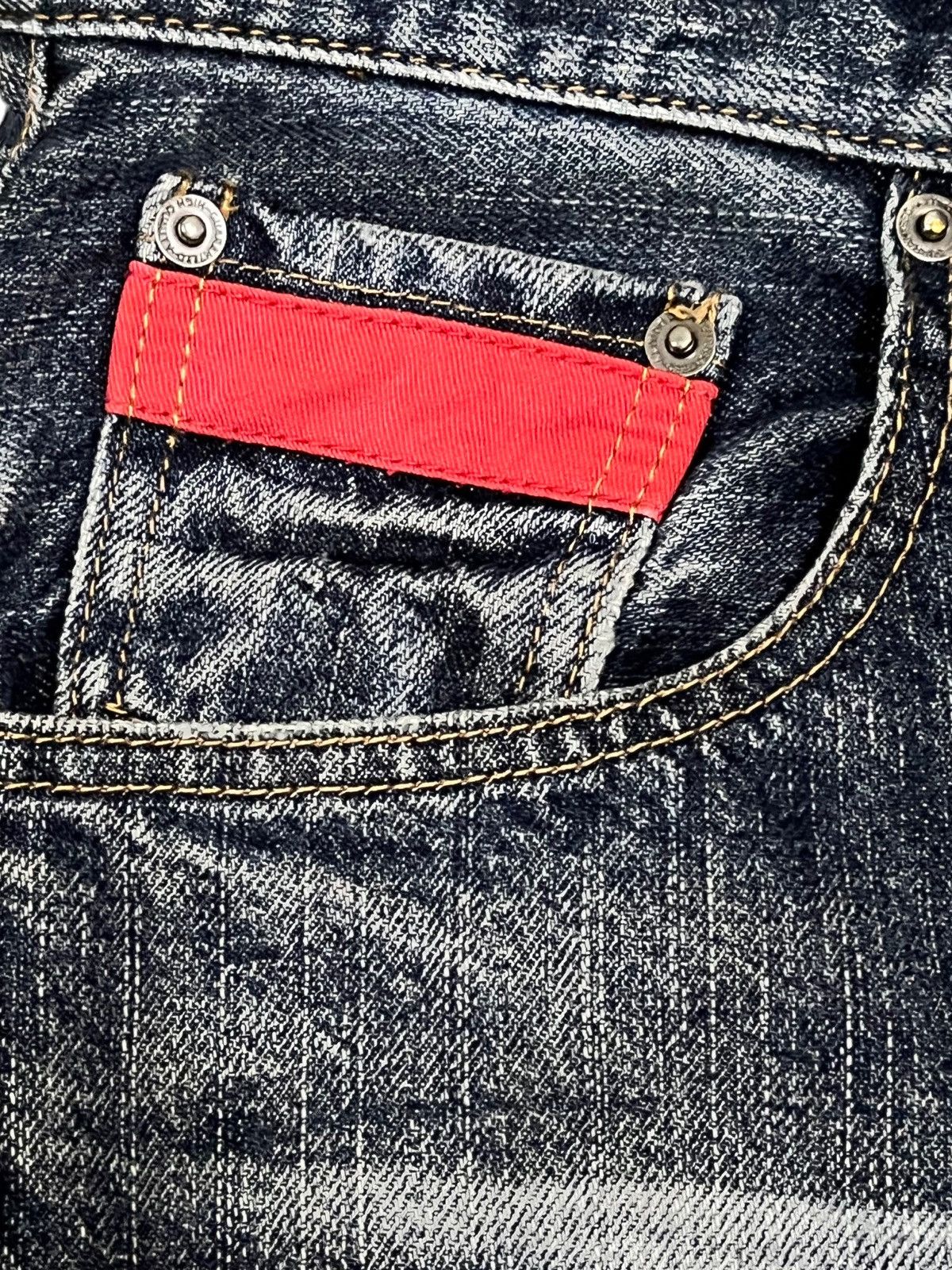 Japanese Brand × Vintage Vintage Amore Puro Baggy Denim Size US 36 / EU 52 - 4 Thumbnail