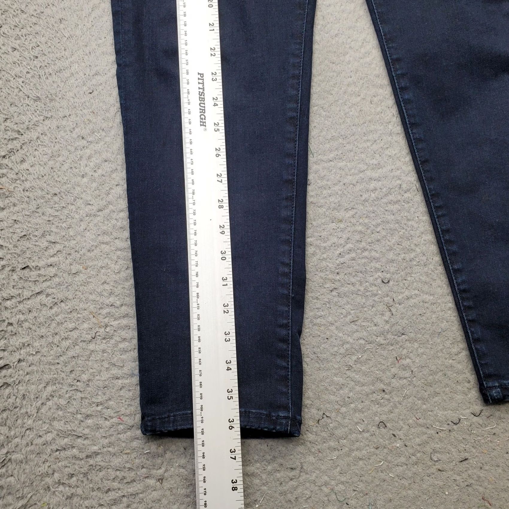 Banana Republic Banana Republic Womens Jeans 31 Blue Premium Denim High Rise Skinny Ankle Outdoor Size 24" / US 00 / IT 34 - 3 Thumbnail