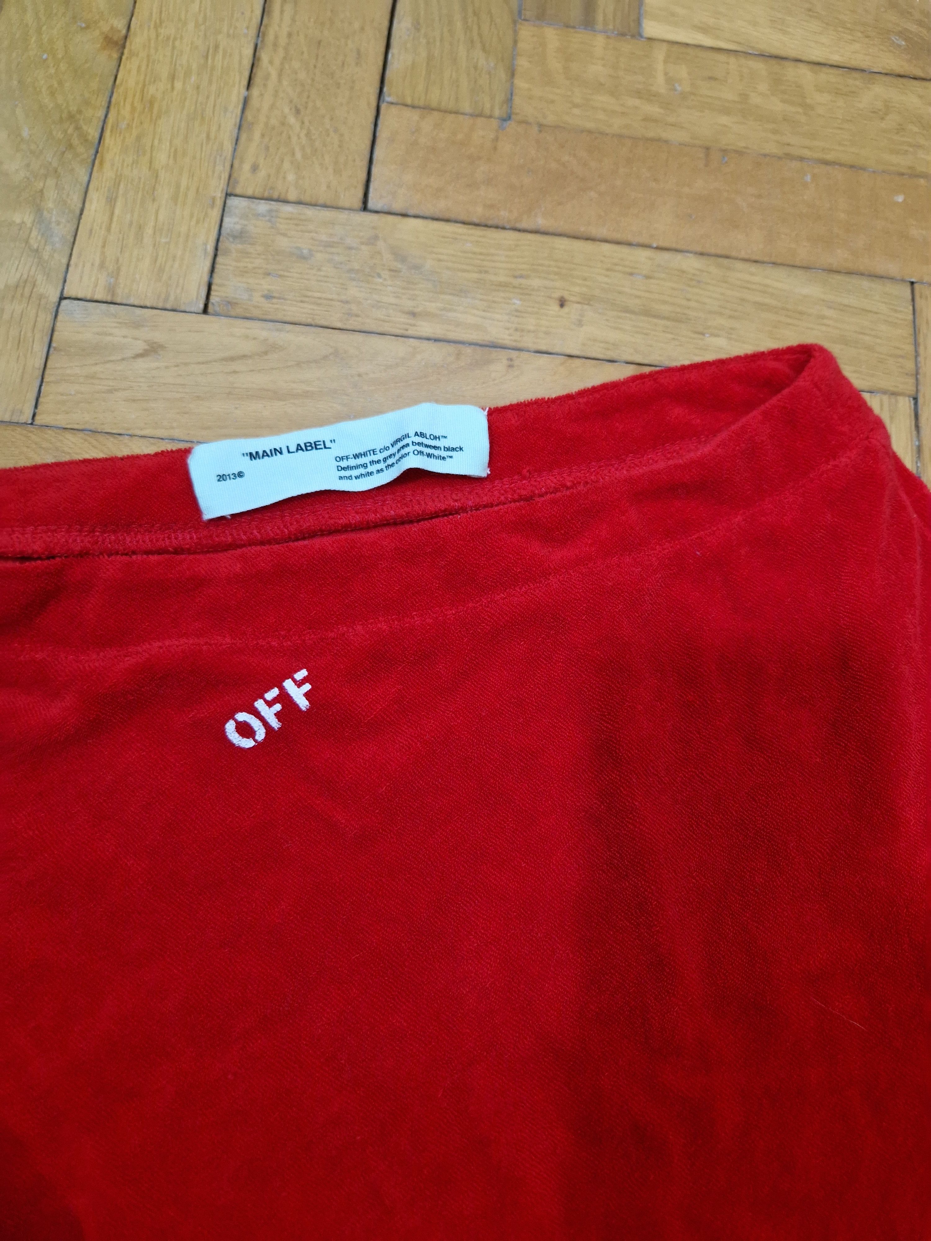 Off-White Off-White c/o Virgil Abloh 2013 og off shoulder top Size M / US 6-8 / IT 42-44 - 3 Thumbnail