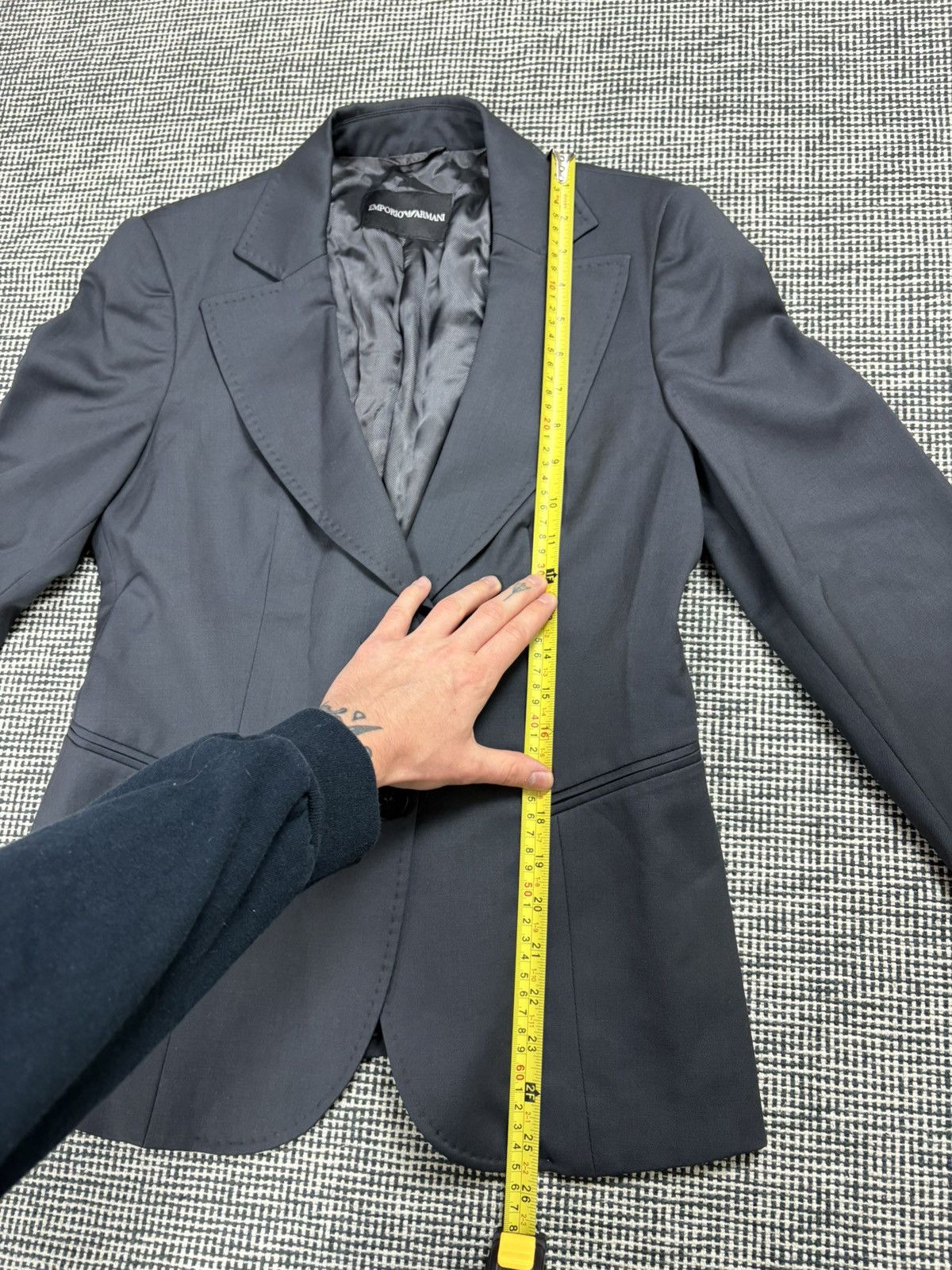 Emporio Armani Emporio Armani by Giorgio Armani women luxury blazer jacket Size L / US 10 / IT 46 - 6 Thumbnail