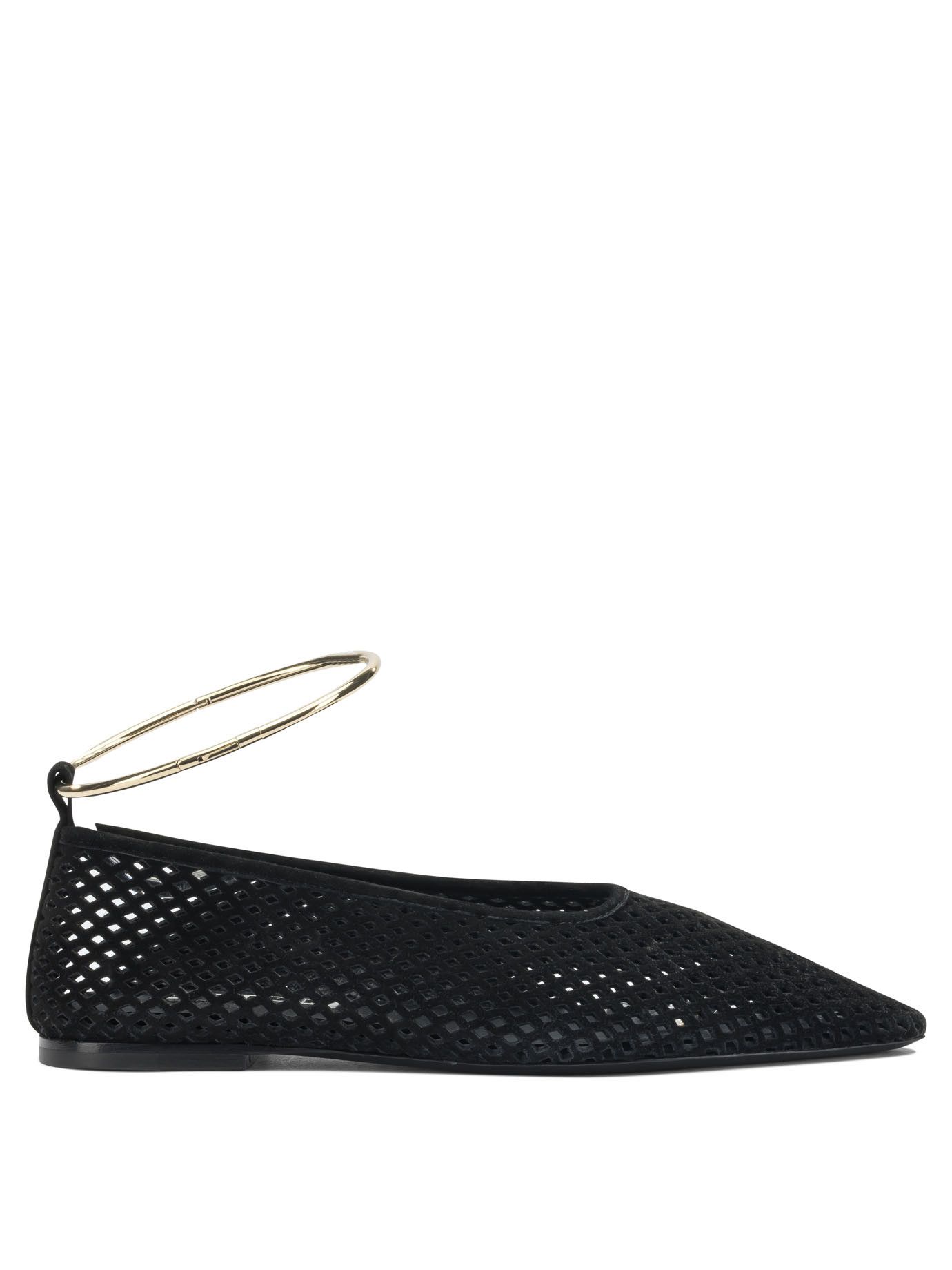 Jil Sander Jil Sander Suede Perforated Ballet Flats IT 38.5 Women - USA Duties Paid Size US 8.5 / IT 38.5 - 1 Thumbnail