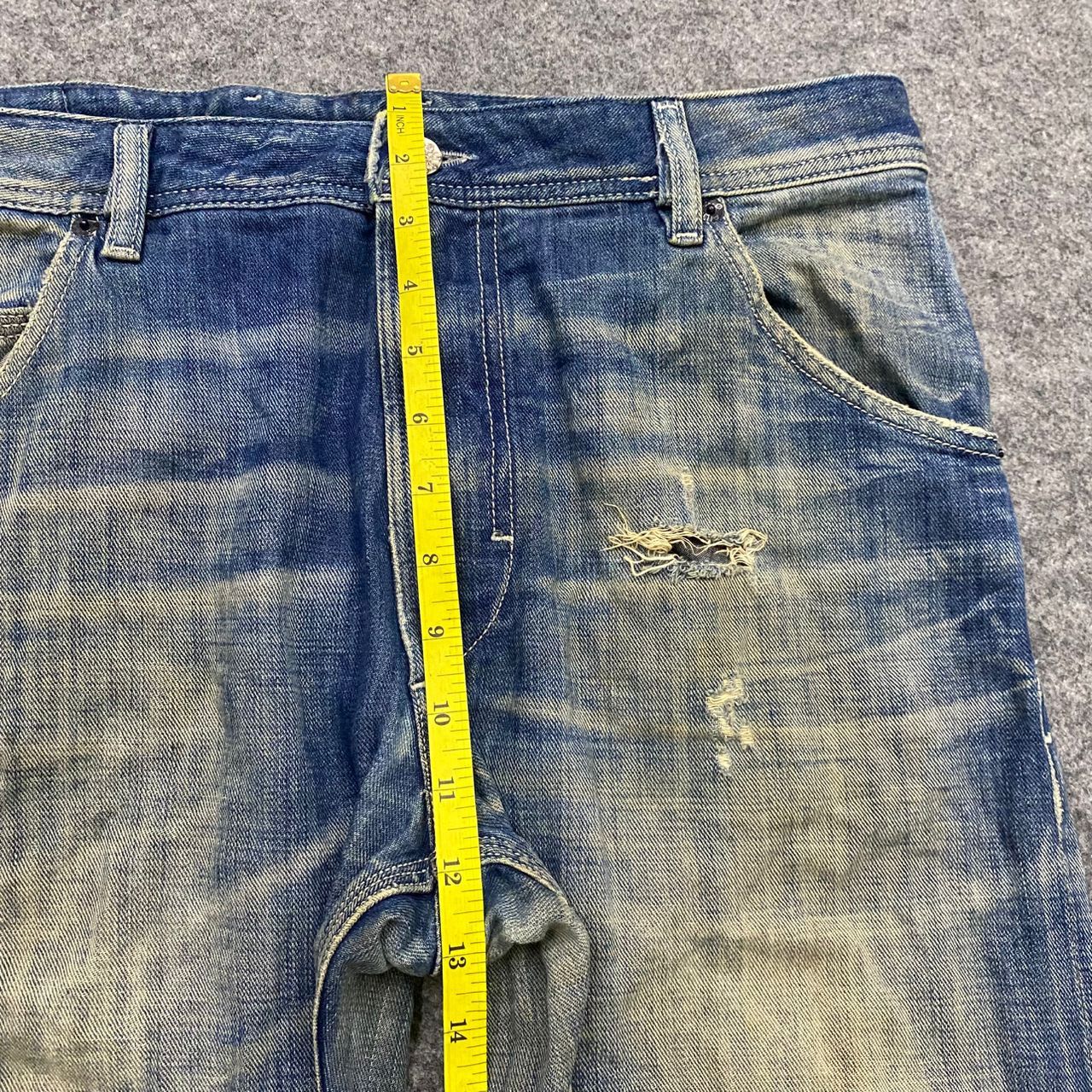 Diesel 💥Best Offer💥Vintage Diesel Industry Distressed Denim Size US 34 / EU 50 - 7 Thumbnail