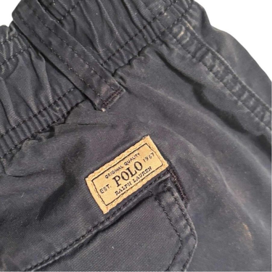 Polo Ralph Lauren VINTAGE Polo Ralph Lauren Classic Fit Navy Chino Shorts LG Size US 36 / EU 52 - 4 Thumbnail