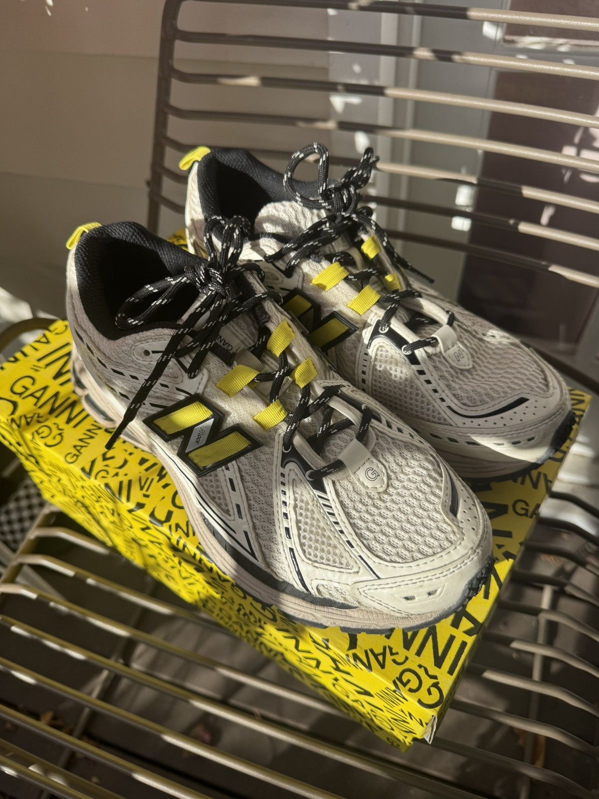 Ganni New Balance 1906R GANNI Egret Size US 8.5 / IT 38.5 - 6 Thumbnail