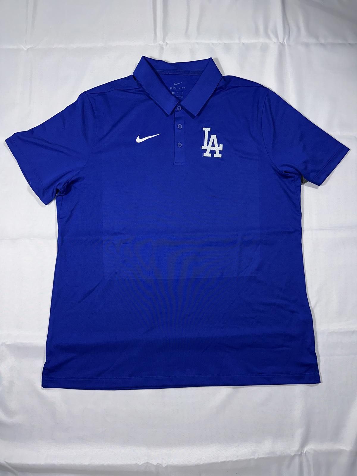 Nike Nike Men’s MLB Los Angeles Dodgers Team Agility Logo Franchise Polo Shirt Size US XL / EU 56 / 4 - 1 Thumbnail