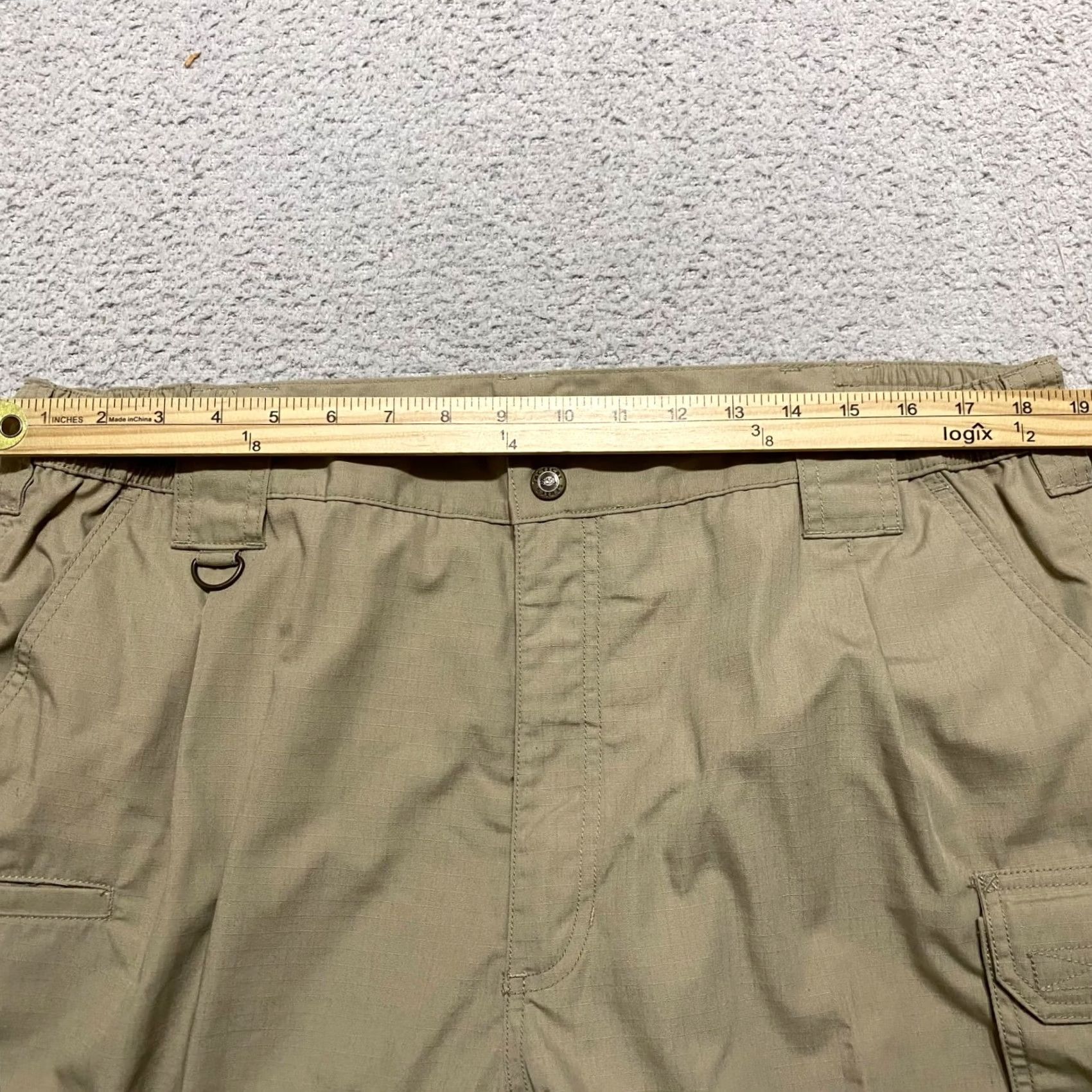 Vintage 5.11 Tactical Pants Cargo Mens 40x34 Beige Cotton Polyester Regular Straight Pockets 5.11 Taclite Pro Size US 40 / EU 56 - 7 Thumbnail